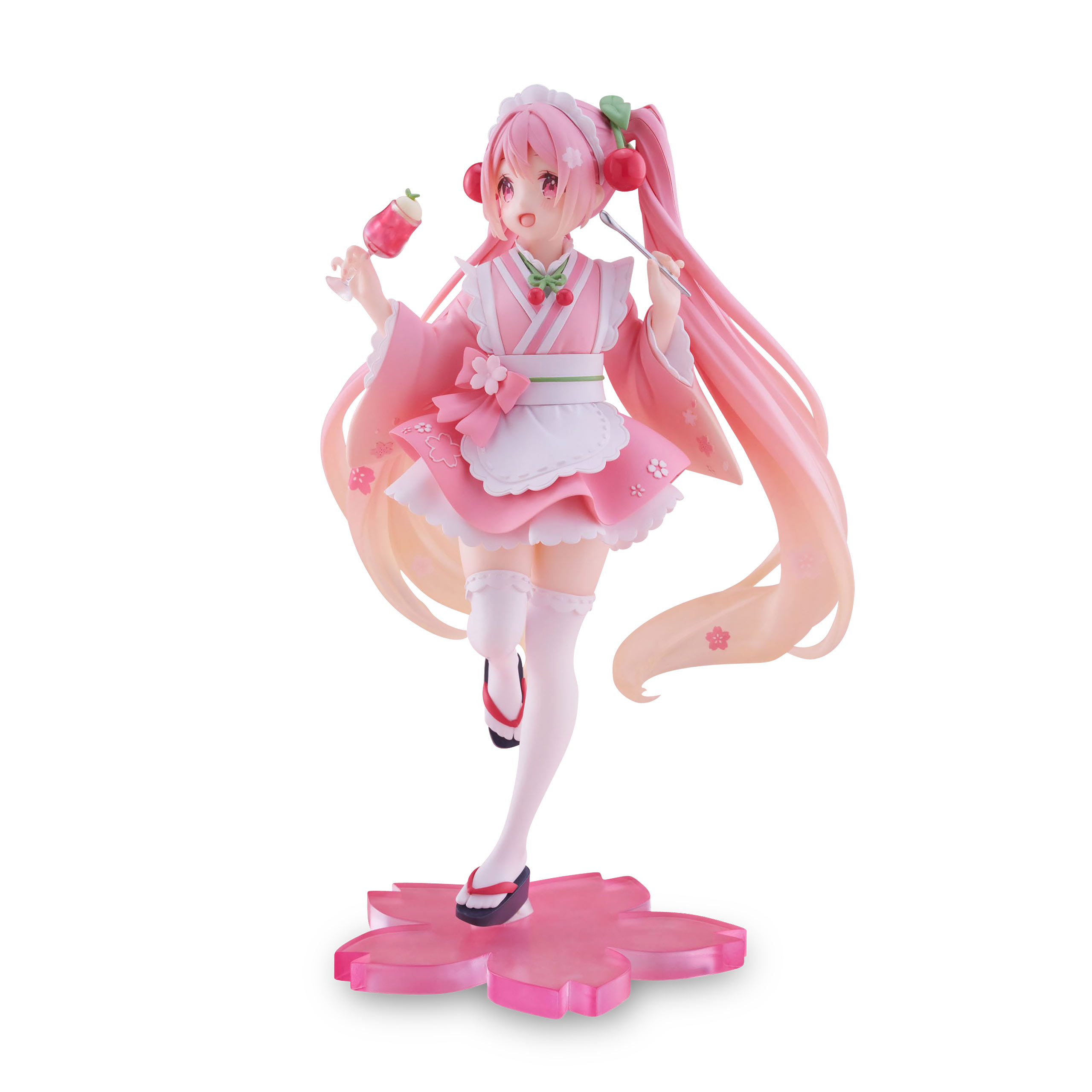 Hatsune Miku - Sakura Miku Figure Japanese Cafe Version