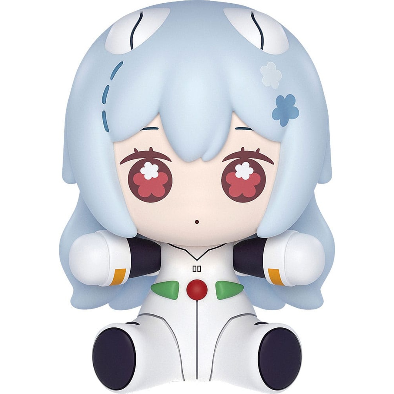 Neon Genesis Evangelion - Rei Ayanami Good Smile Chibi Figur Long Hair Version