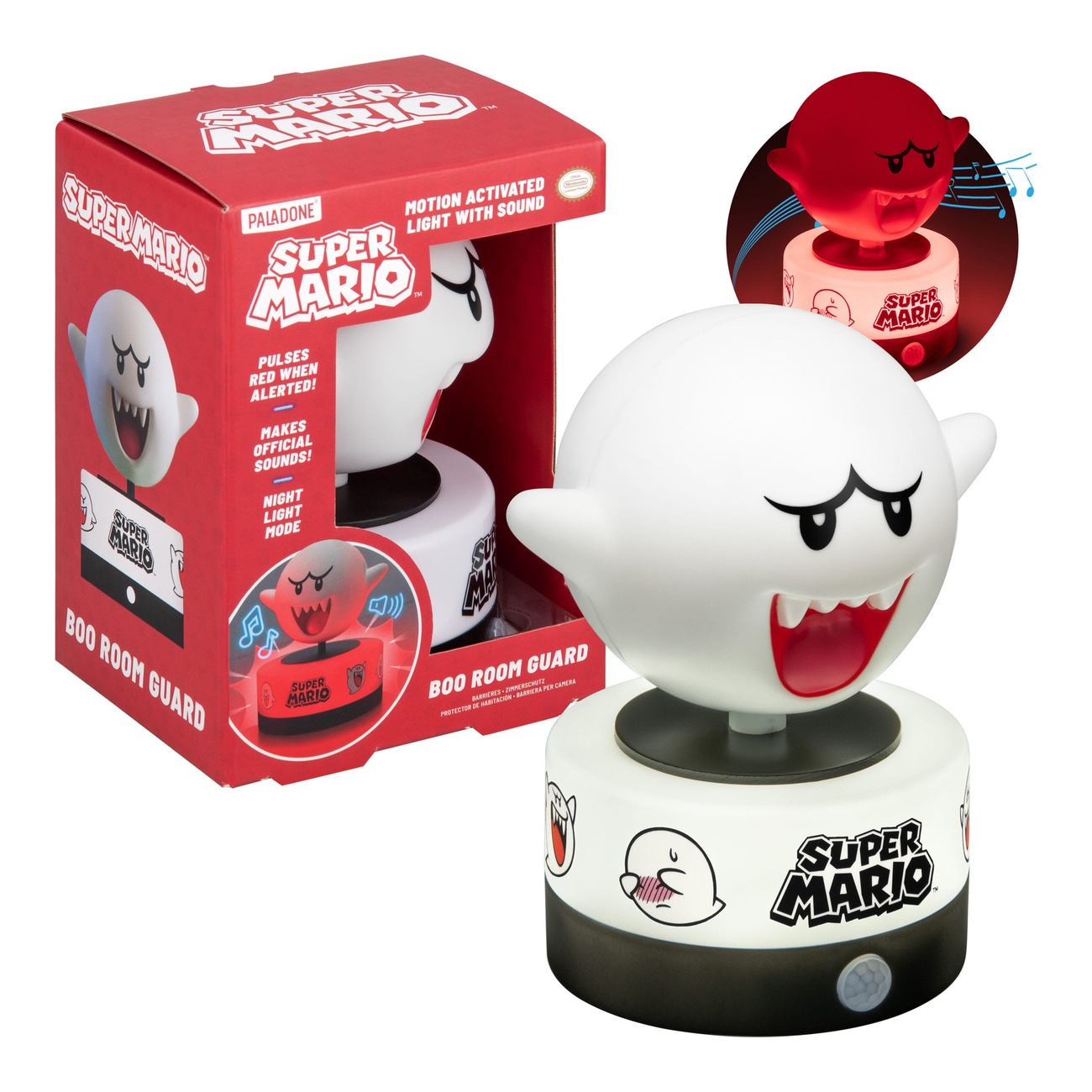 Lampada Super Mario Boo con suono