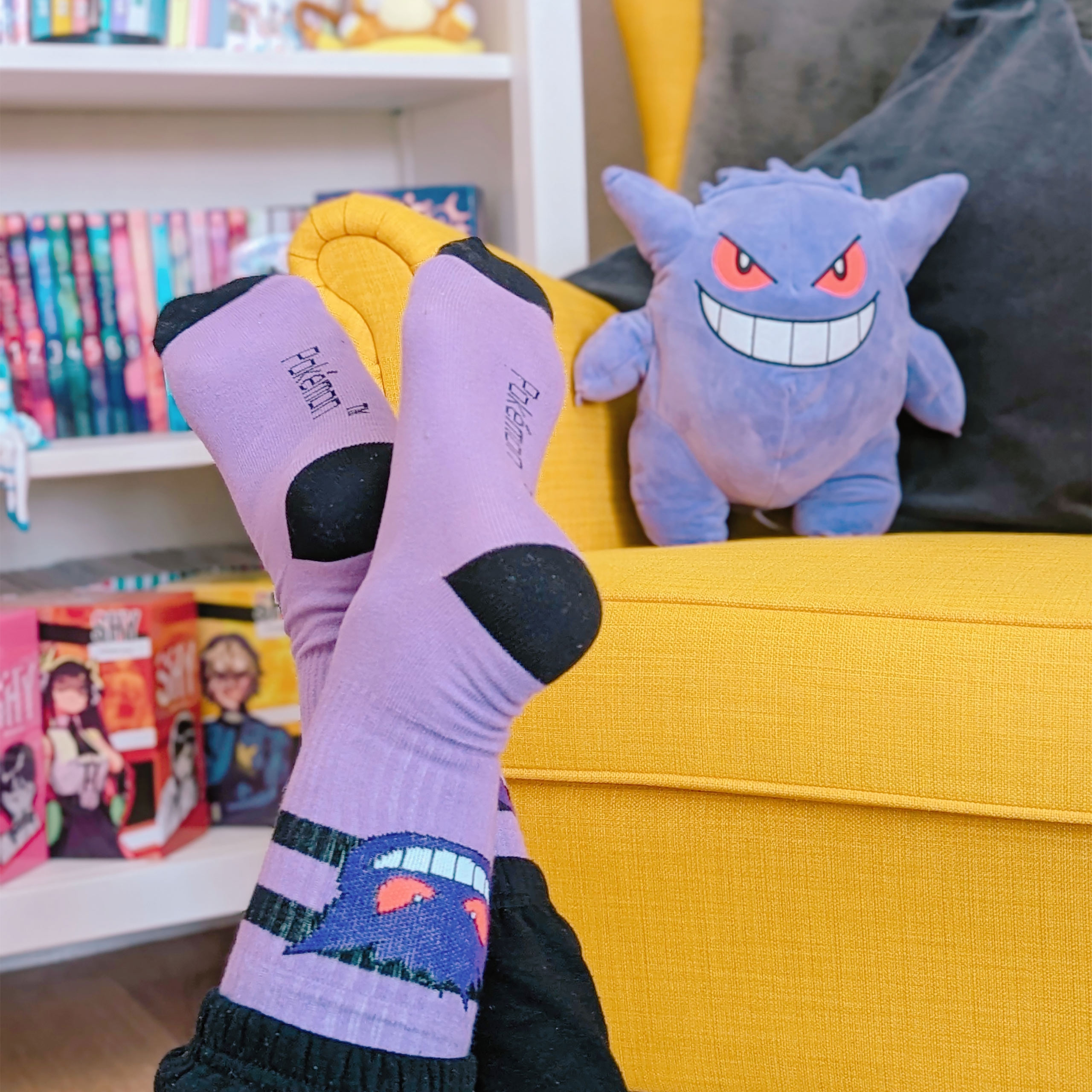 Pokemon - Pikachu & Gengar Chaussettes pour femmes Ensemble de 2
