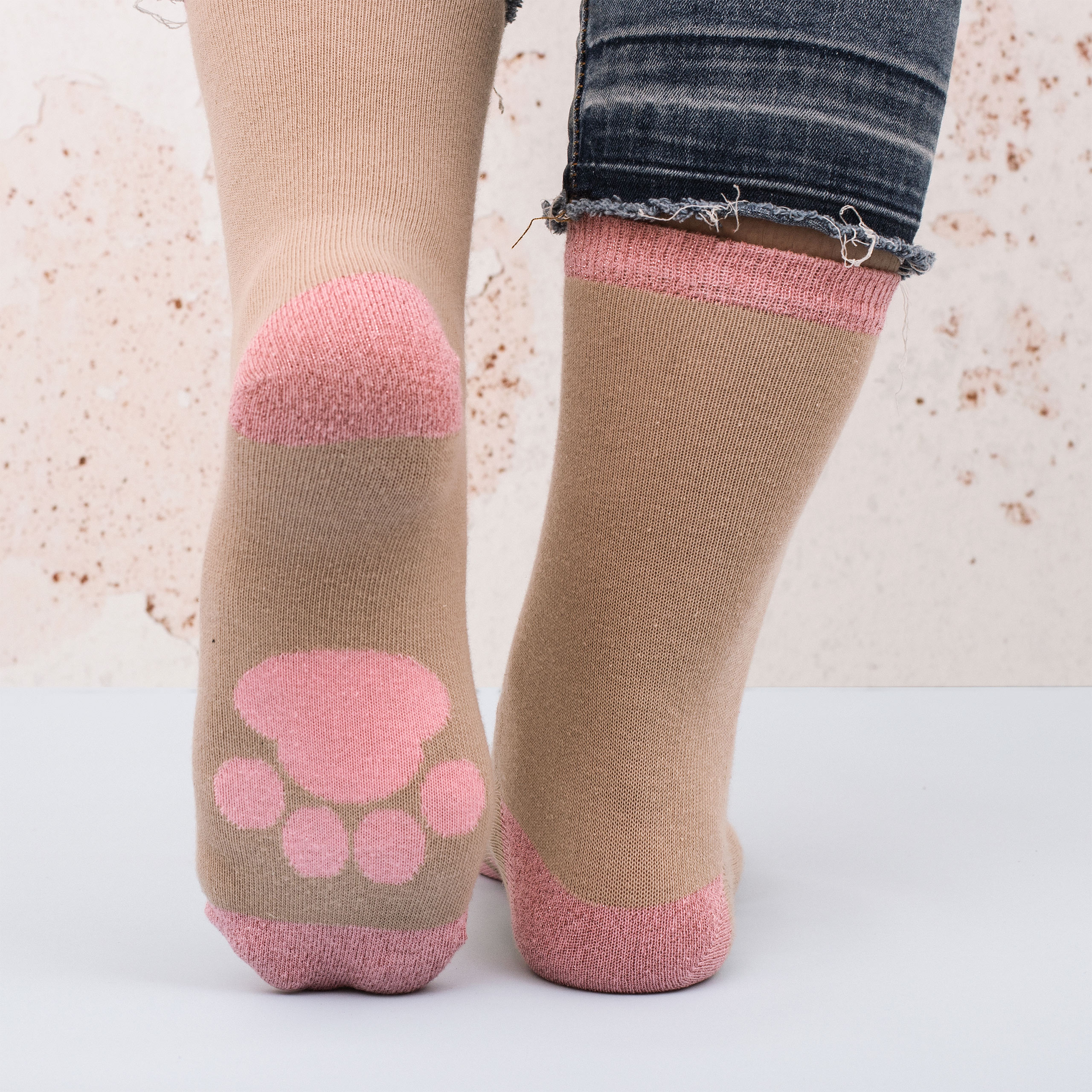 Pusheen - Roze Poot Sokken en Beker