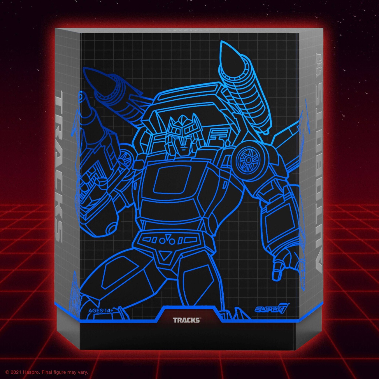 Transformers Ultimates action figure Tracks (cartone G1) 19 cm