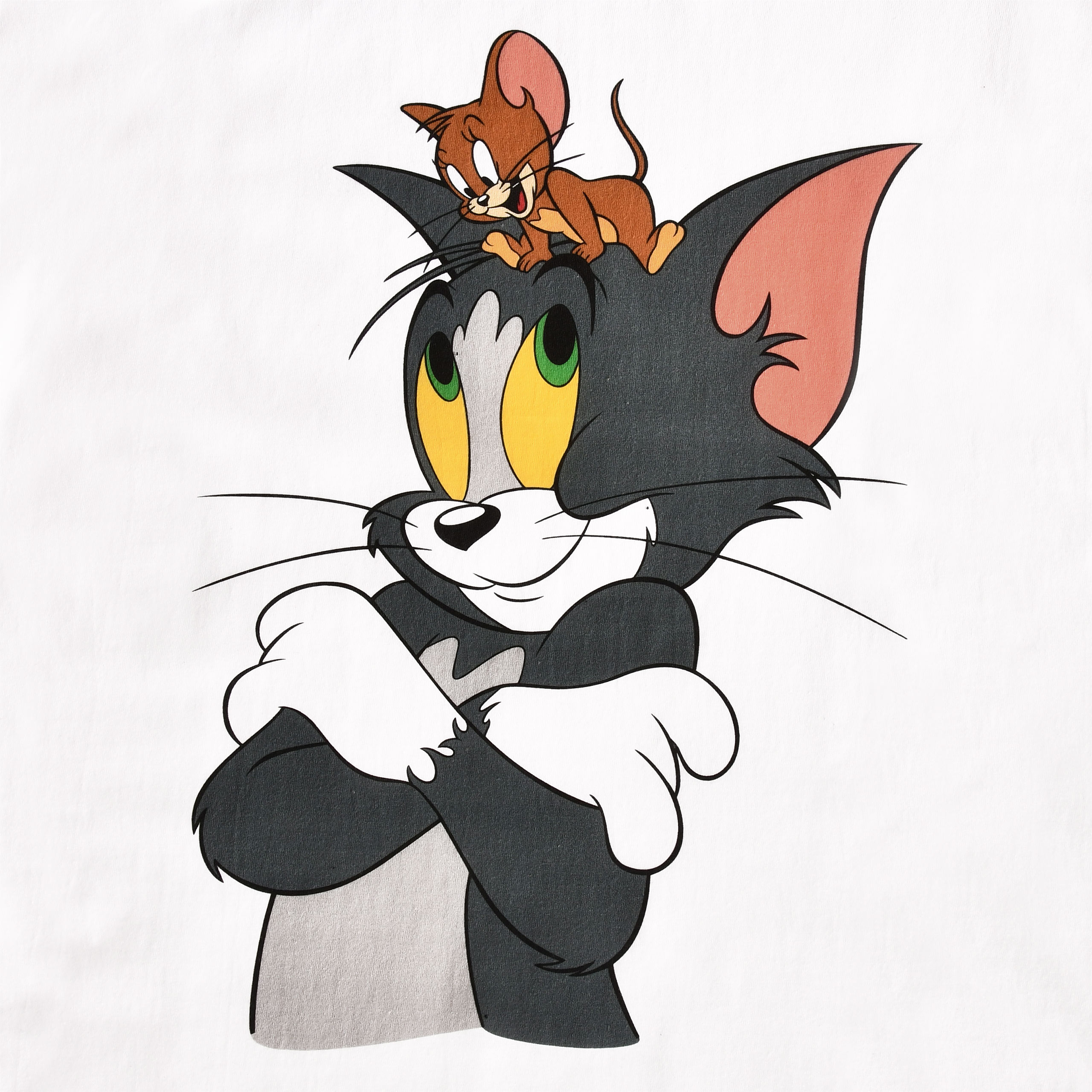 Tom und Jerry - Characters T-Shirt Damen weiß
