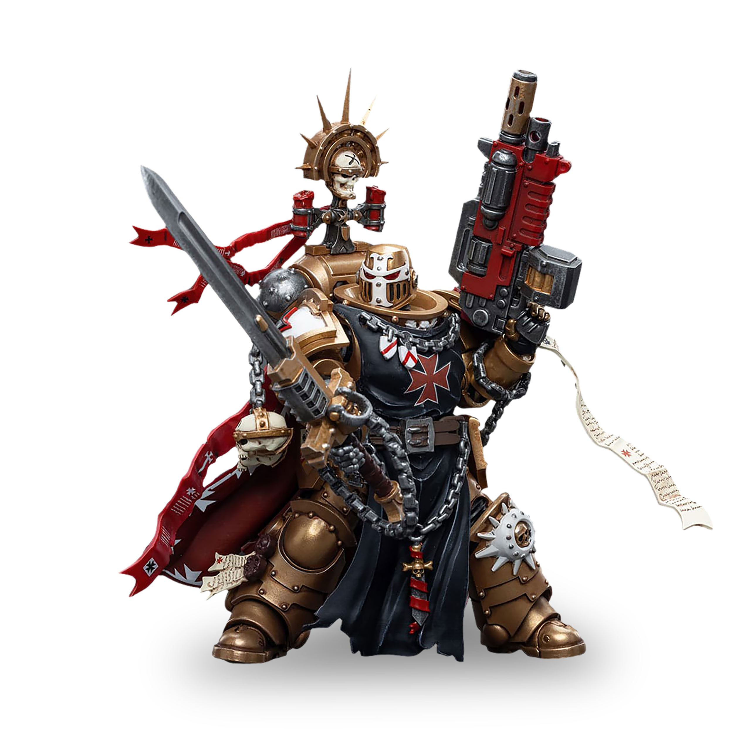 Warhammer 40k - Black Templars High Marshal Helbrecht Actionfigur 1:18