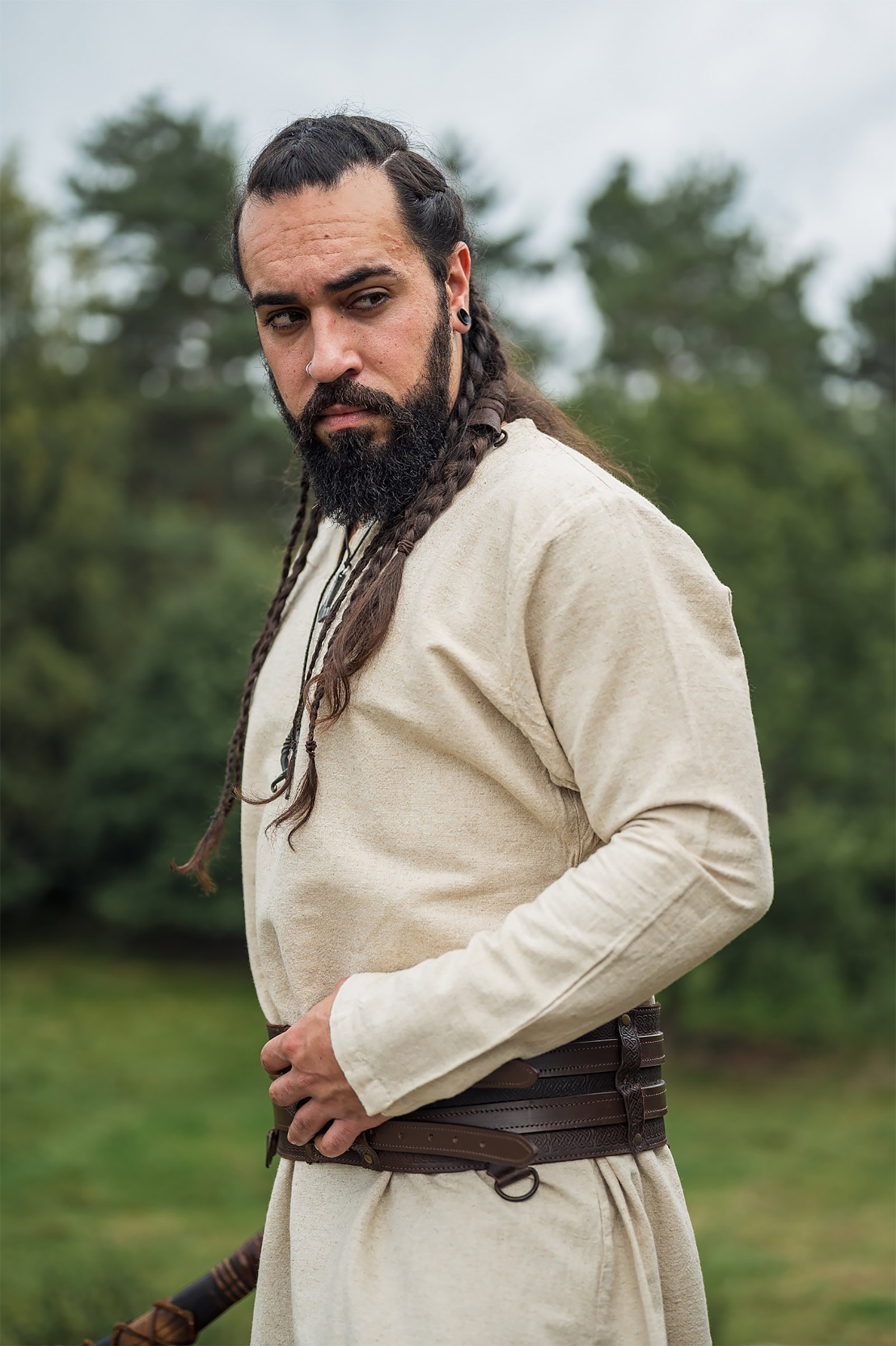 Medieval Tunic Ragnar Beige