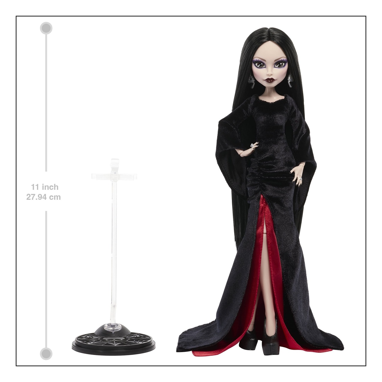 Monster High x Wednesday Collector Doll Morticia Addams