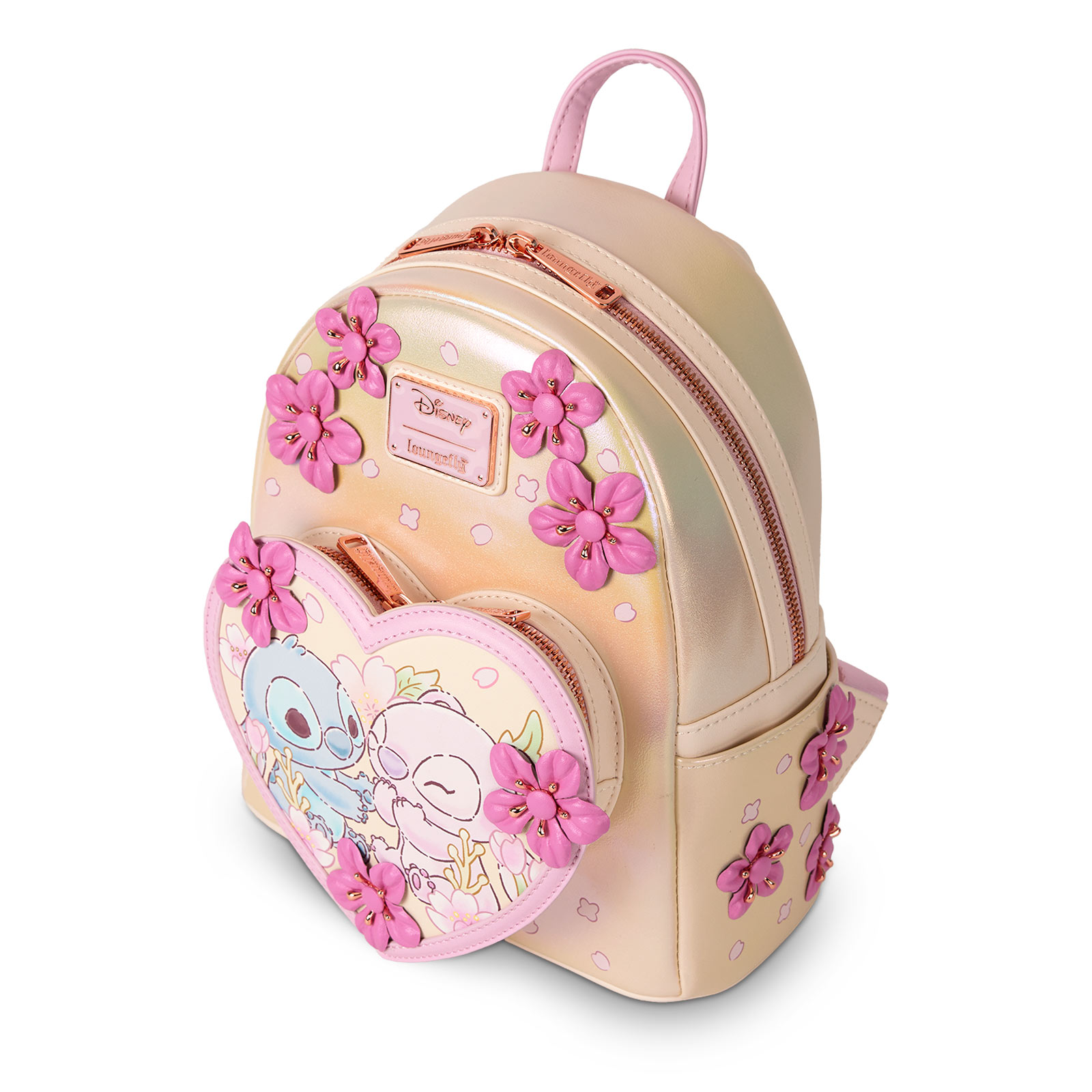 Lilo & Stitch - Angel und Stitch Blüten Mini Rucksack