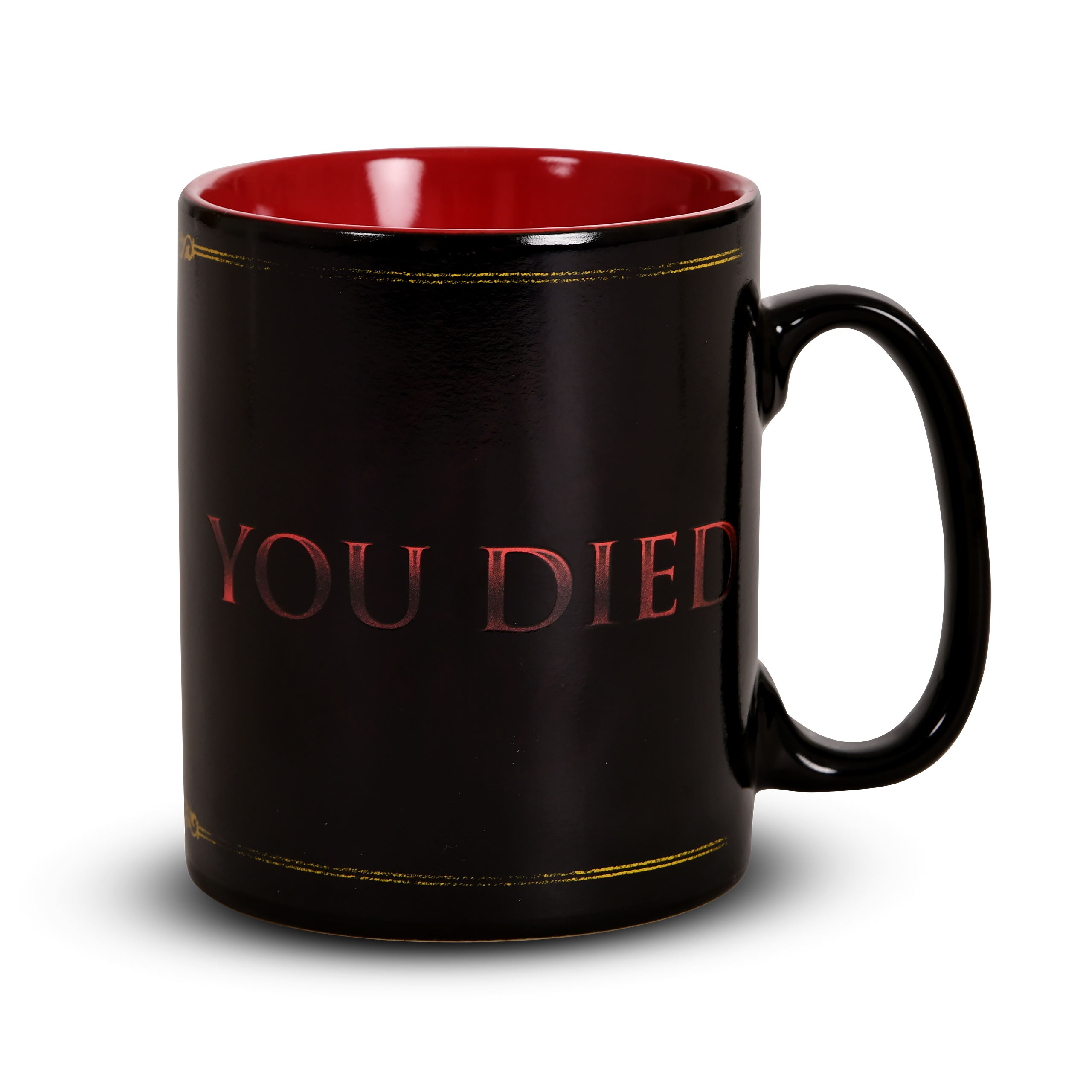 Dark Souls - You Died Thermo Effect Mug