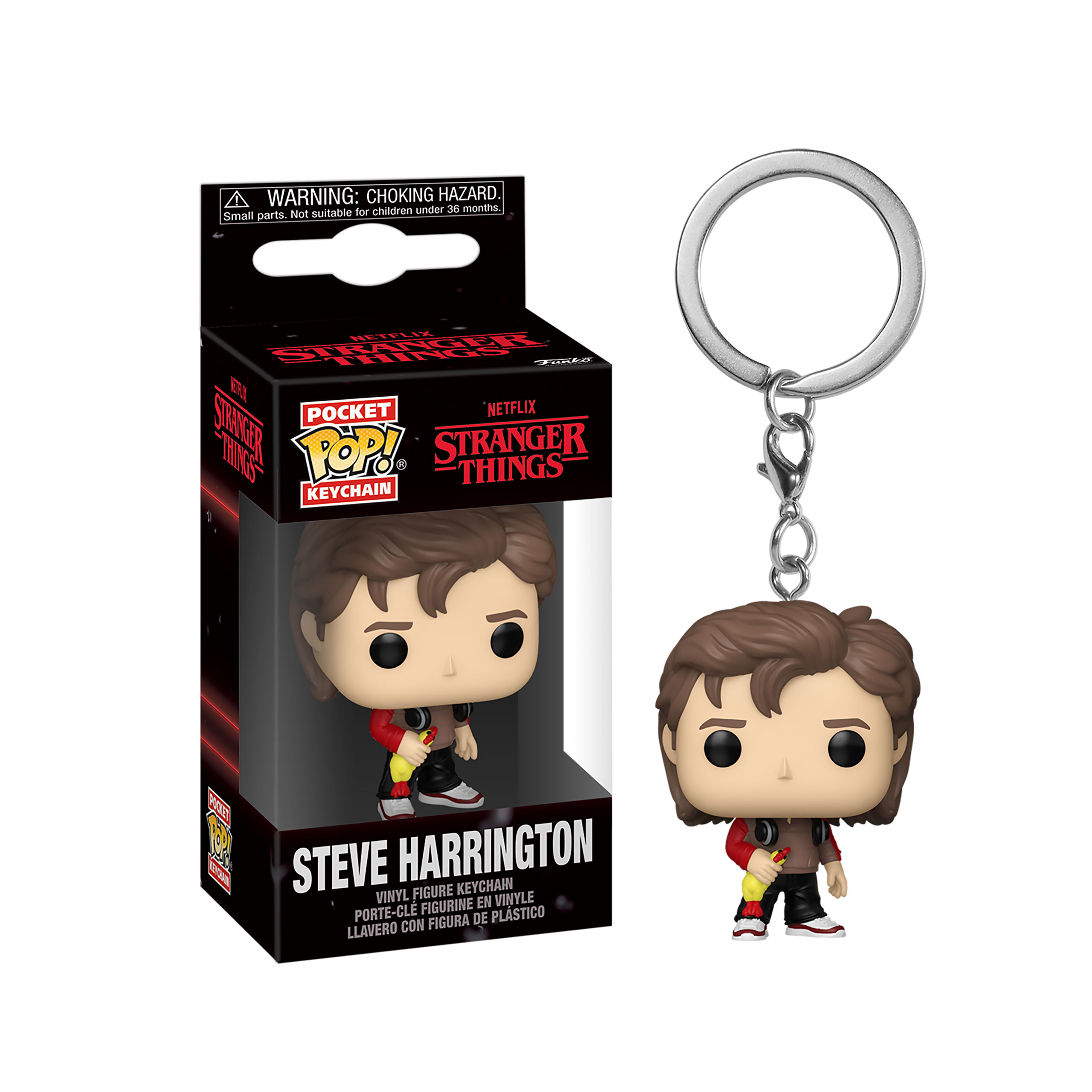 Stranger Things - Steve portachiavi Funko Pop