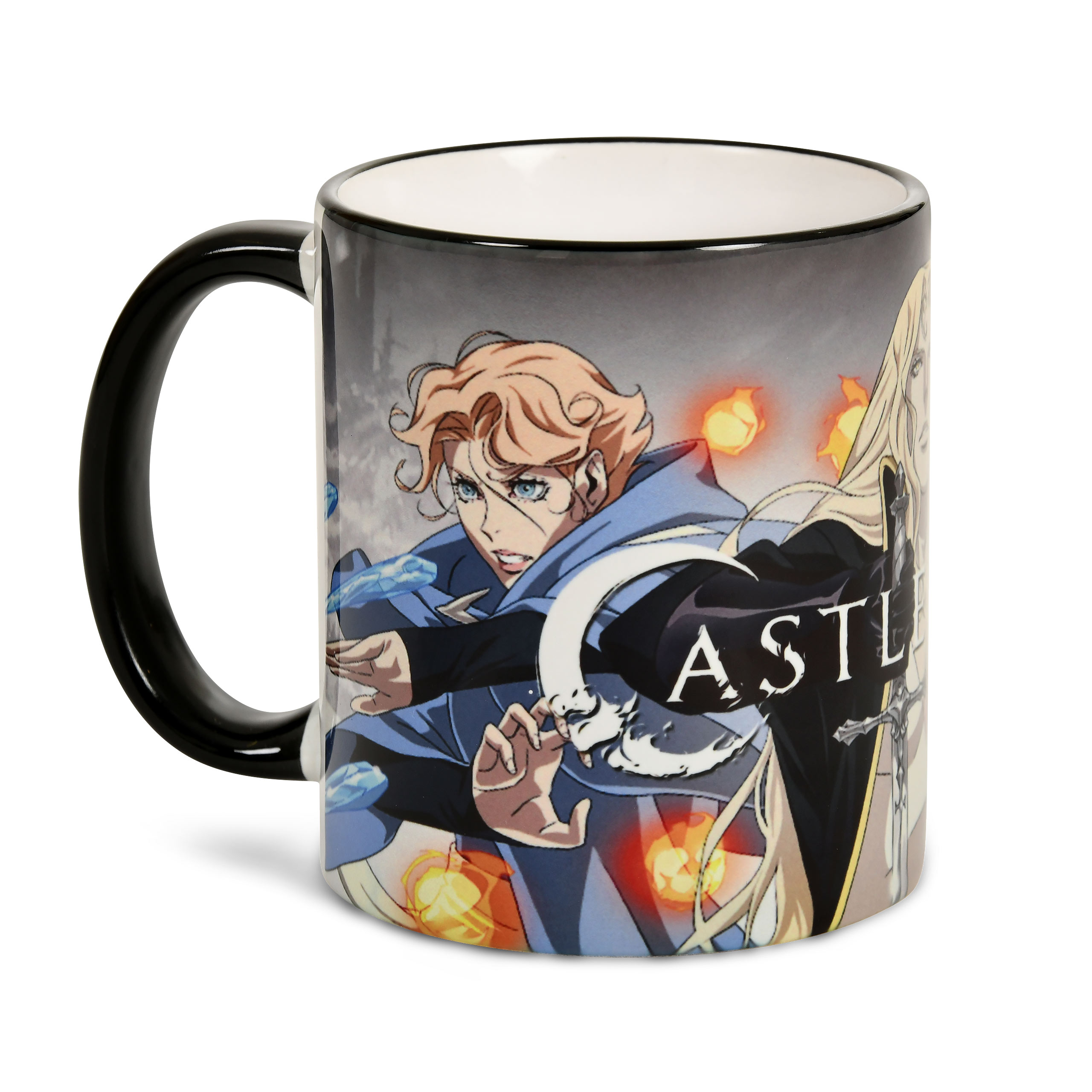 Alucard, Trevor and Sypha Collage Mug - Castlevania