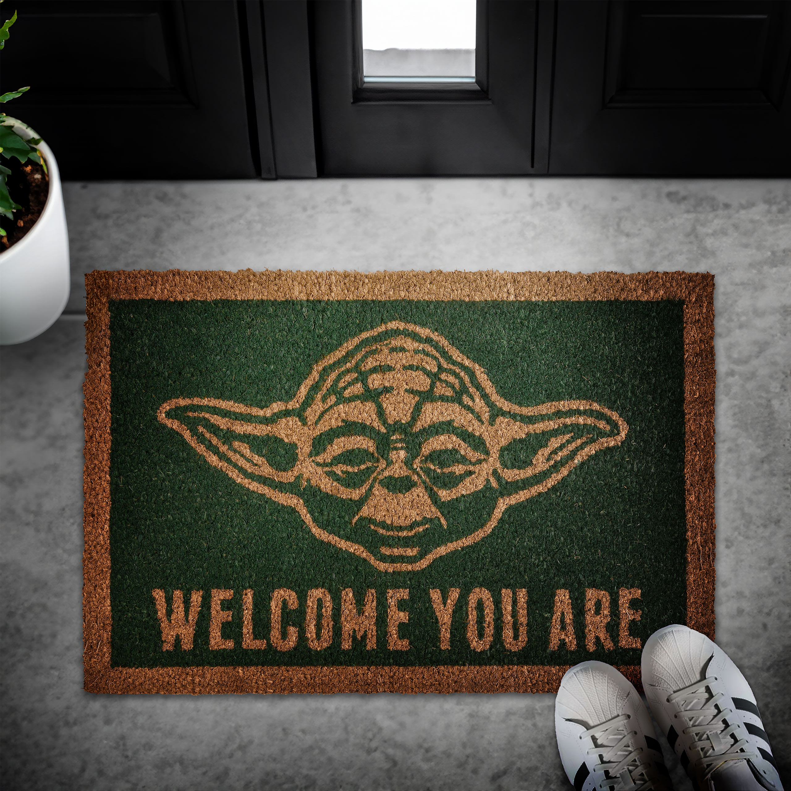 Star Wars - Yoda Welcome You Are Fußmatte