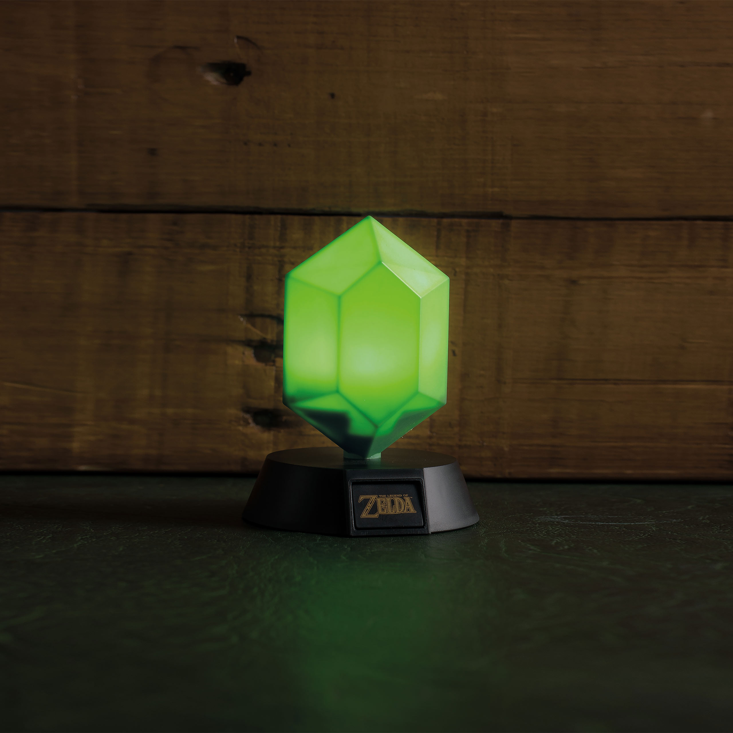 Zelda - Lampe de table 3D Icons Rubis Vert