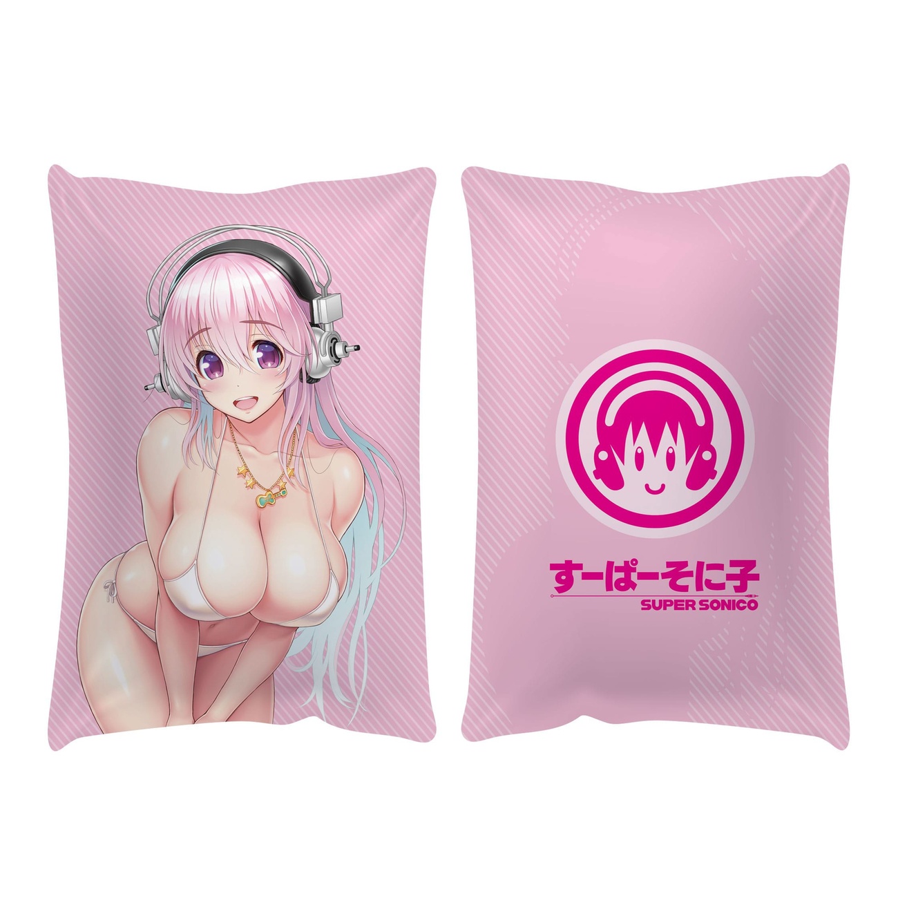 Super Sonico Cushion Super Sonico Swimsuit Version 50 x 35 cm
