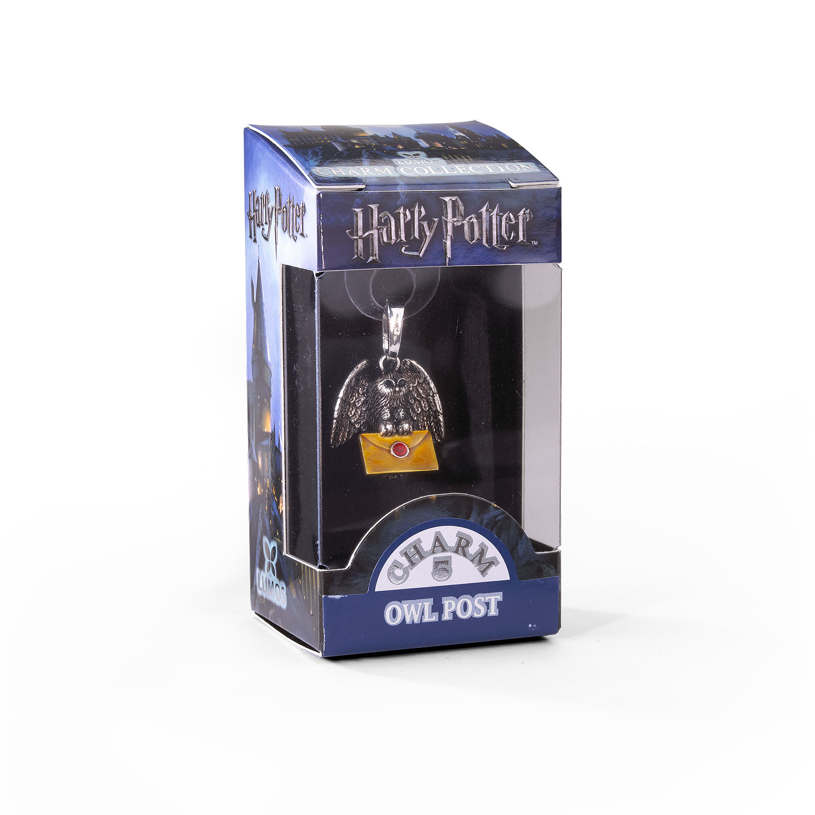 Owl Post Lumos Charm Pendant - Harry Potter