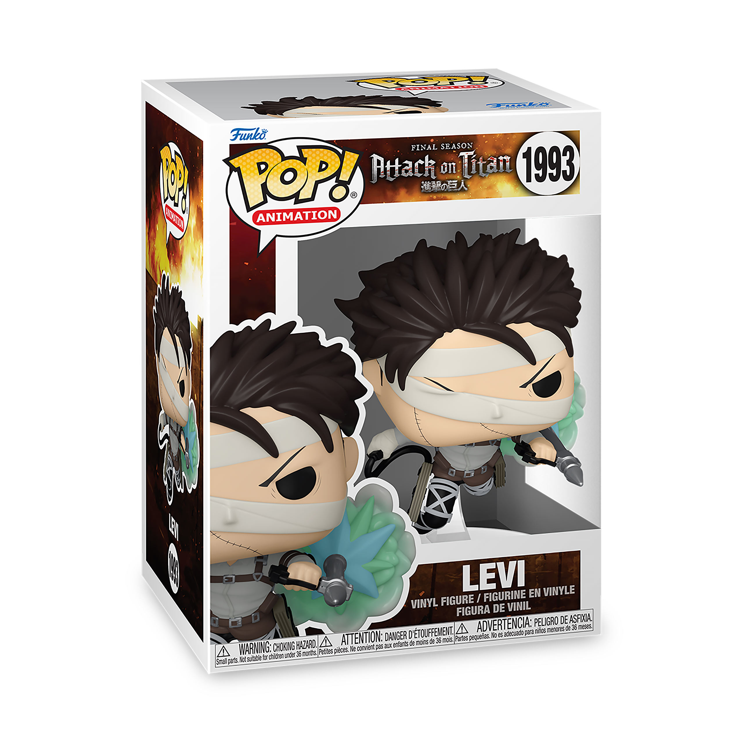 Attack on Titan - Levi (SP-1) Funko Pop Figuur