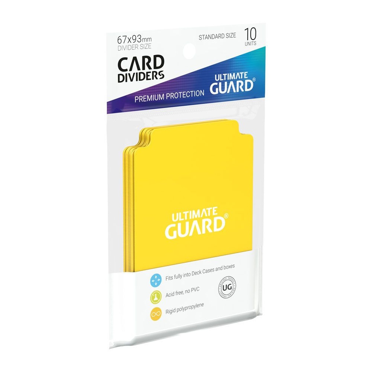 Ultimate Guard Kaartscheiders standaard formaat (10) - Geel