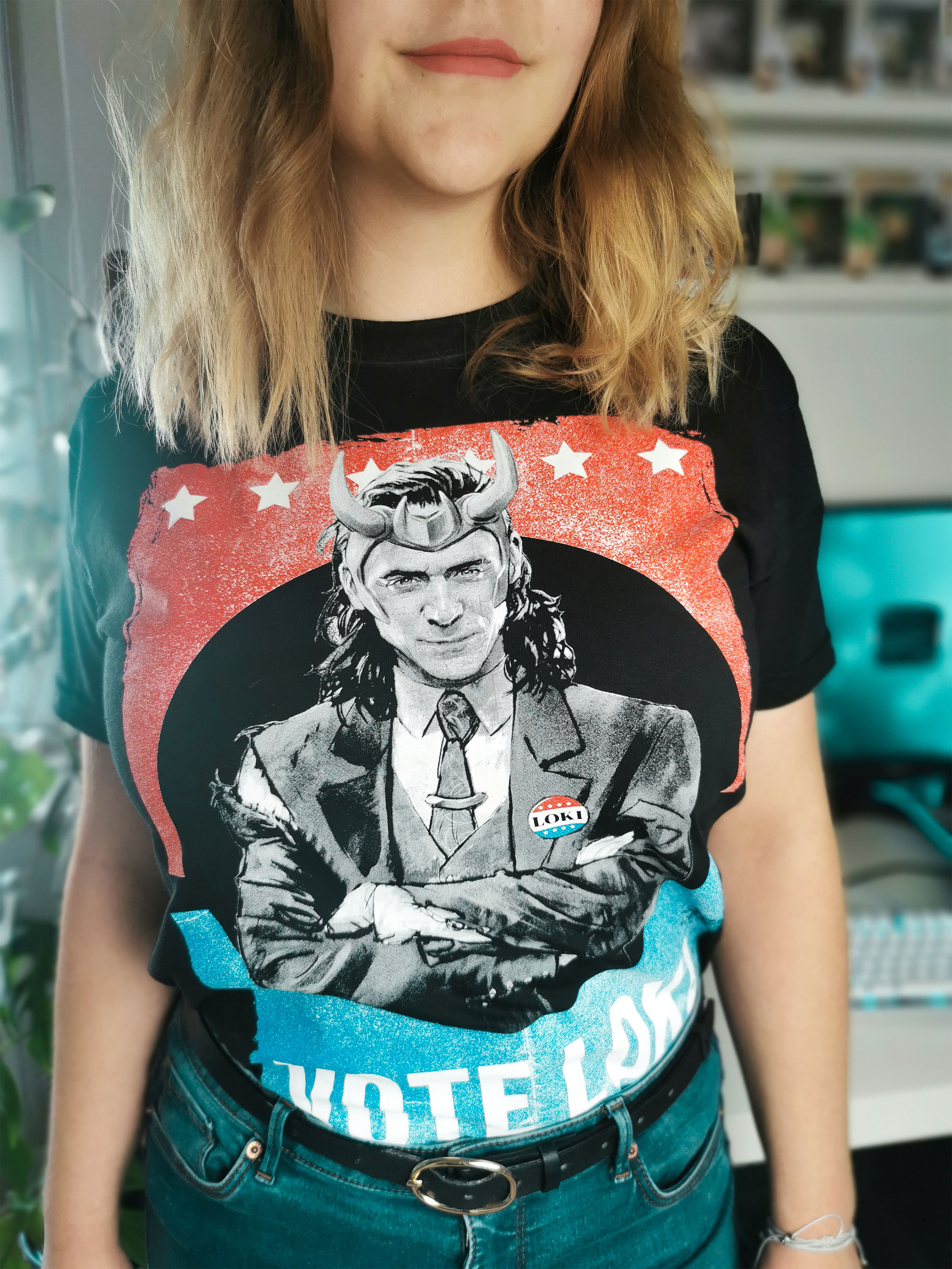 Loki - Vote Loki T-Shirt schwarz