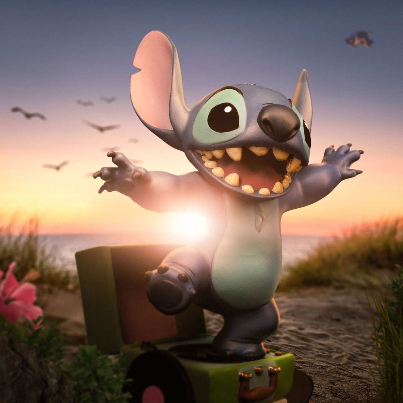 Lilo & Stitch Art Scale-staty 1/10 Stitch 17 cm