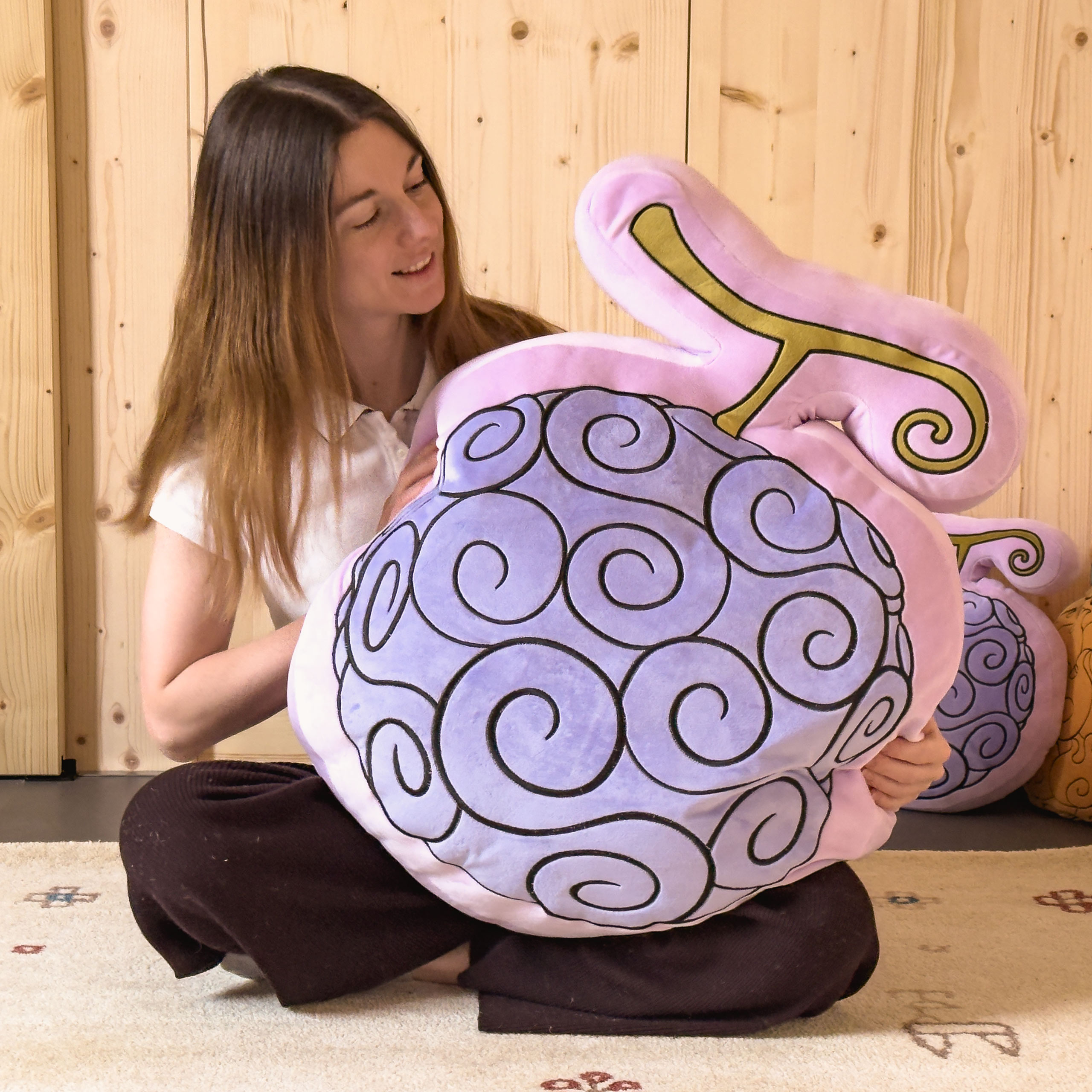 One Piece - Cuscino XXL Frutto del Diavolo Gomu Gomu