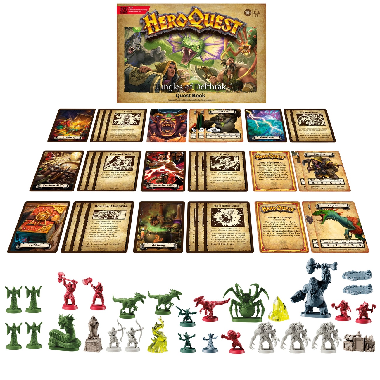HeroQuest Board Game Expansion Jungles of Delthrak Adventure Pack *English Version*