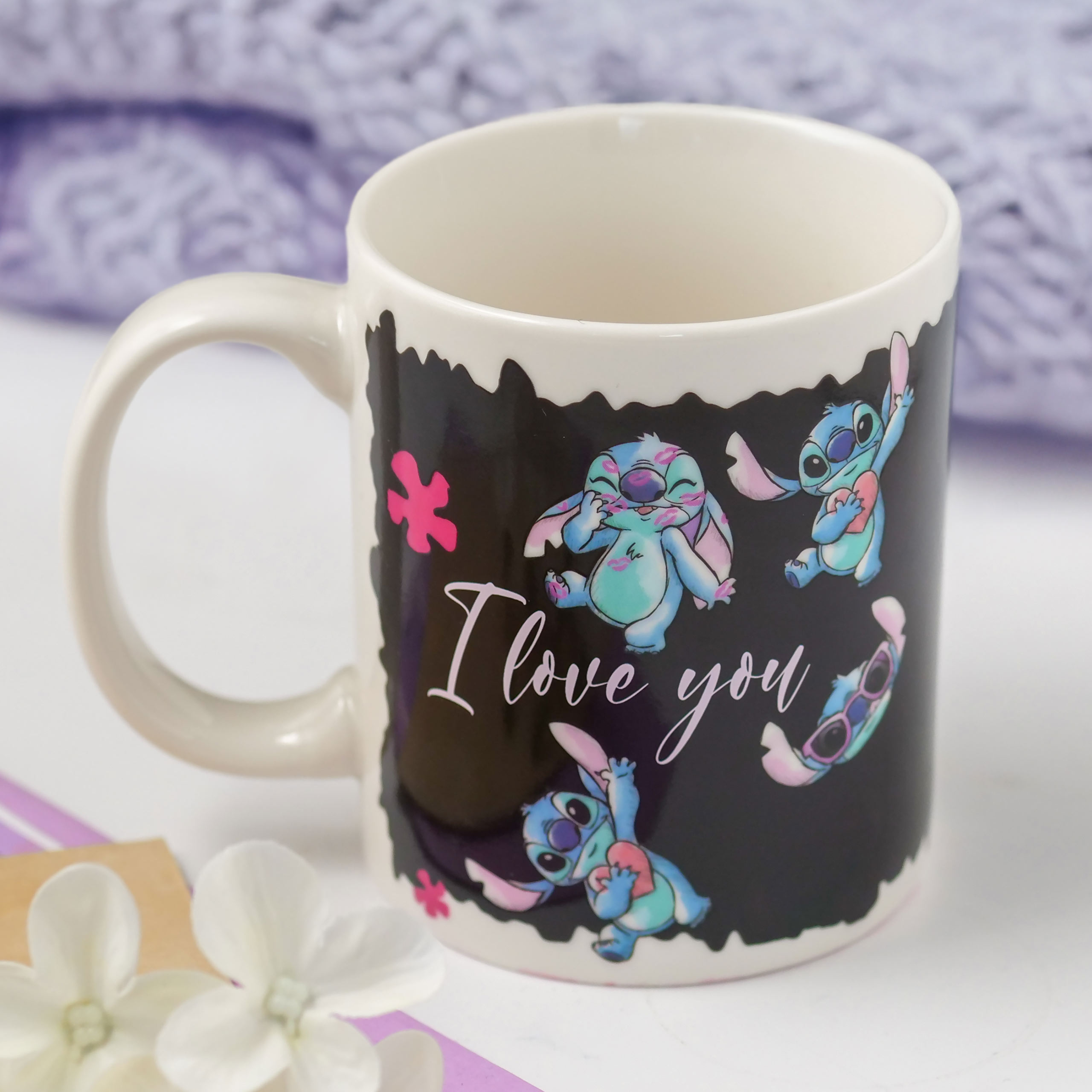 Tazza termica Stitch I Love You - Lilo & Stitch