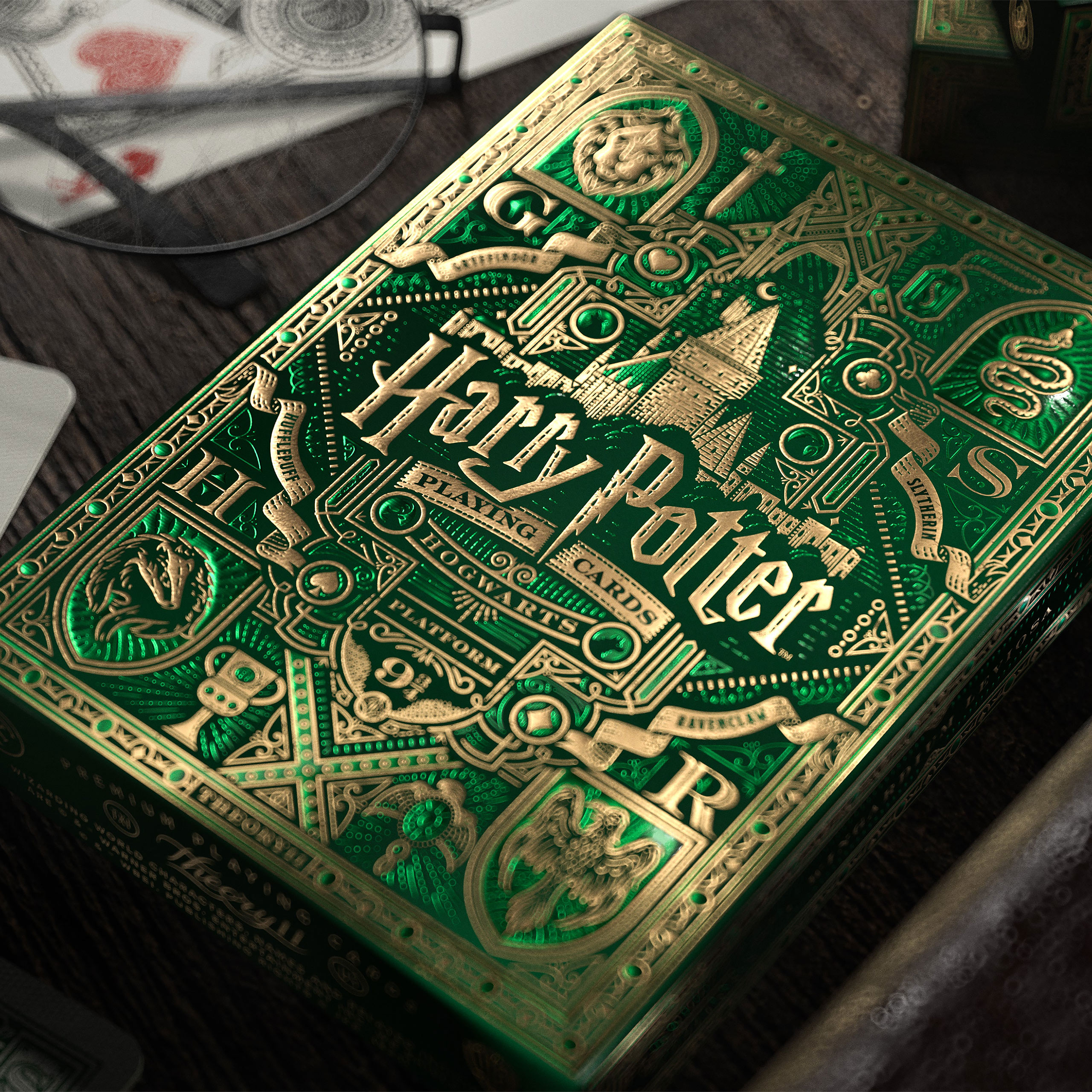 Harry Potter - Slytherin Kartenspiel Deluxe Edition