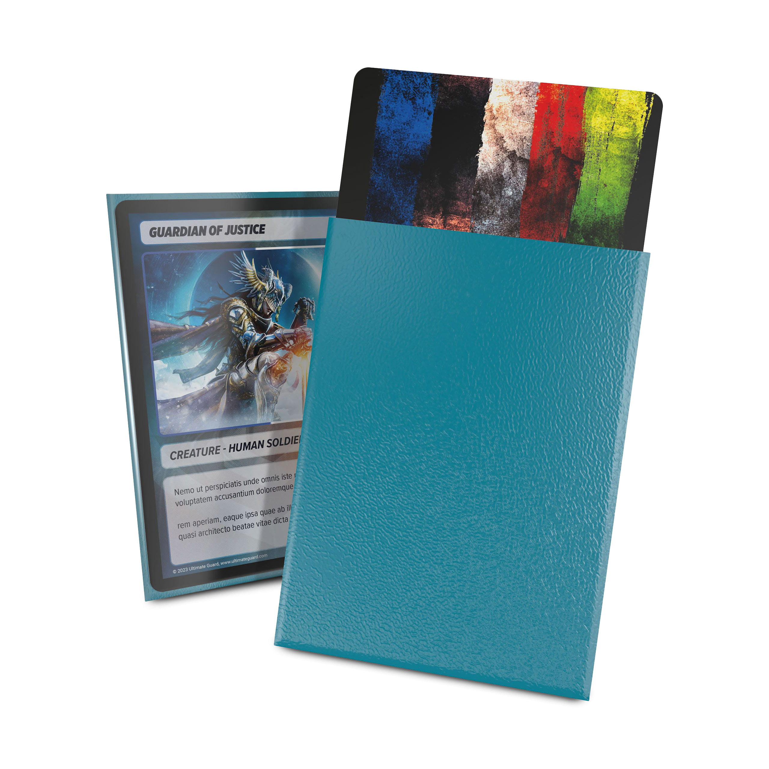 Cortex Card Sleeves Ultimate Guard for Trading Cards Matte Petrol Blue 100 Pack