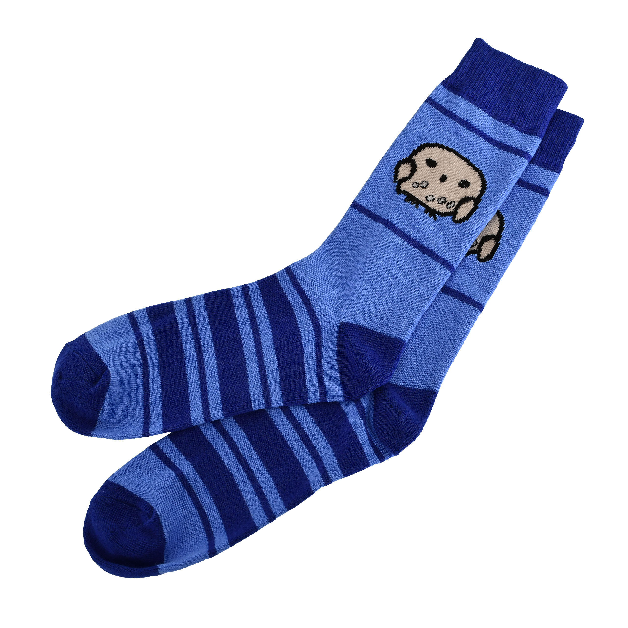 Harry Potter - Chaussettes Chibi Hedwig bleues