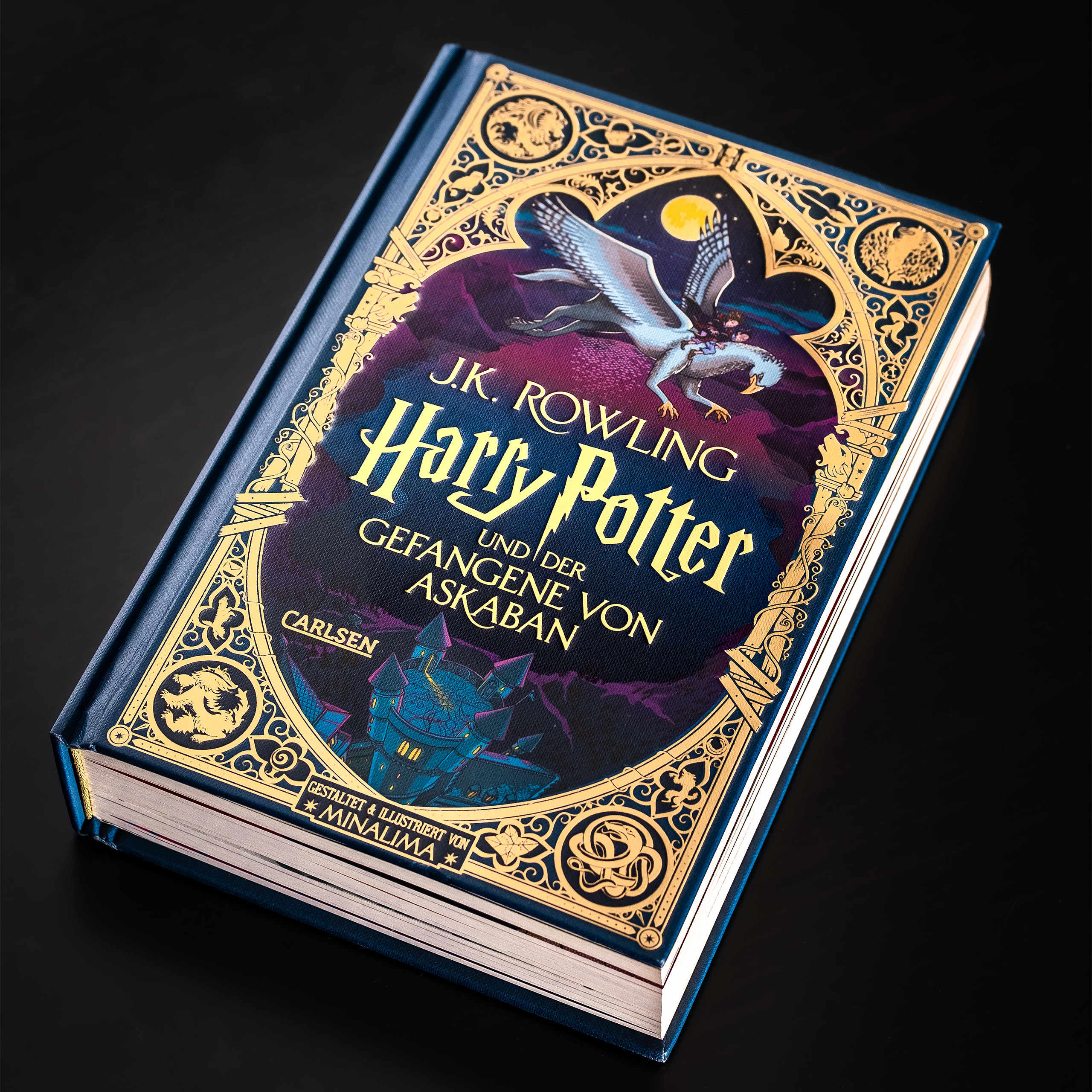 Harry Potter book et le prisonnier d'Azkaban illustrated by
