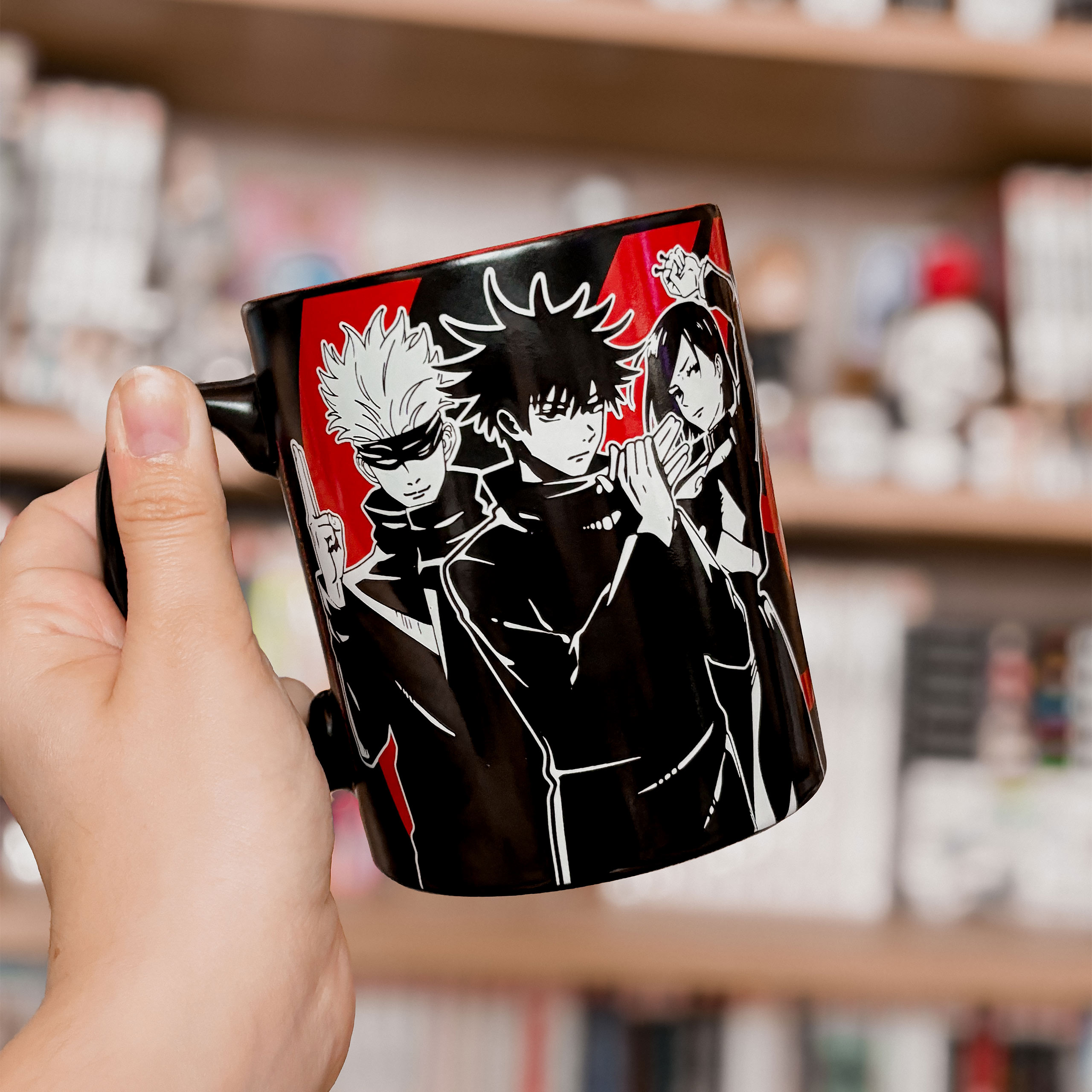 Jujutsu Kaisen - Groupe Noir & Blanc Tasse