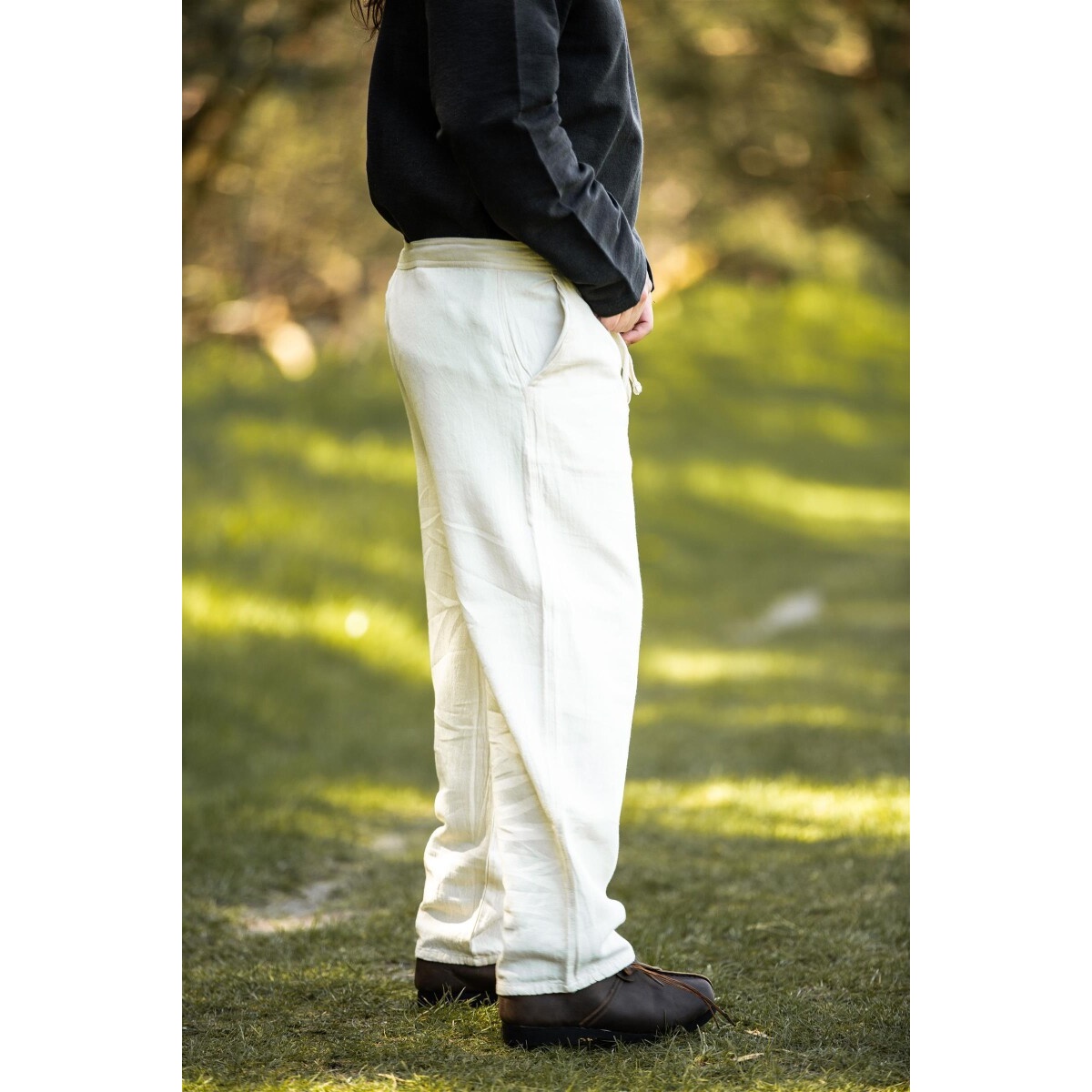 Pantaloni medievali Dirk beige