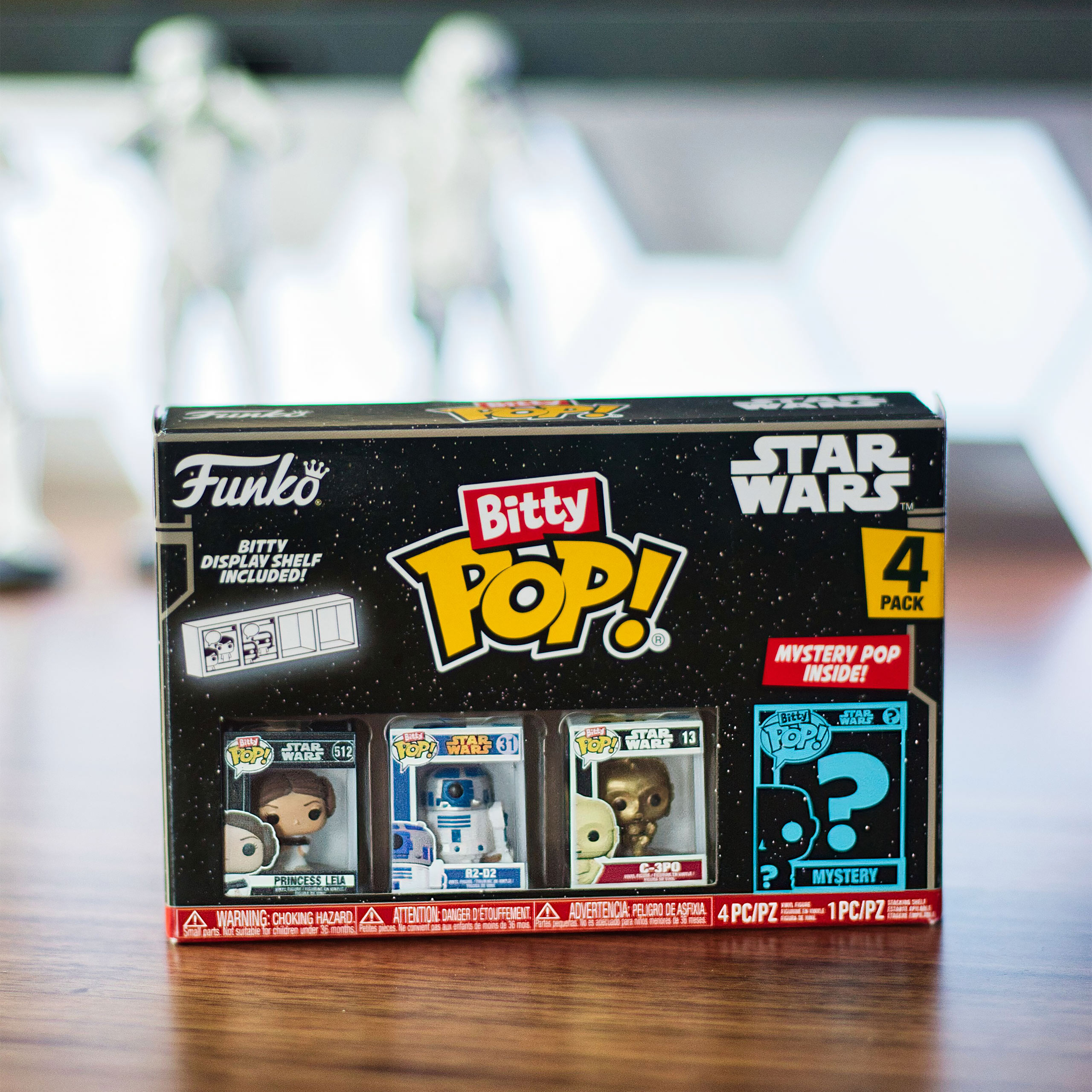 Star Wars - Funko Bitty Pop Ensemble de 4 figurines série 2