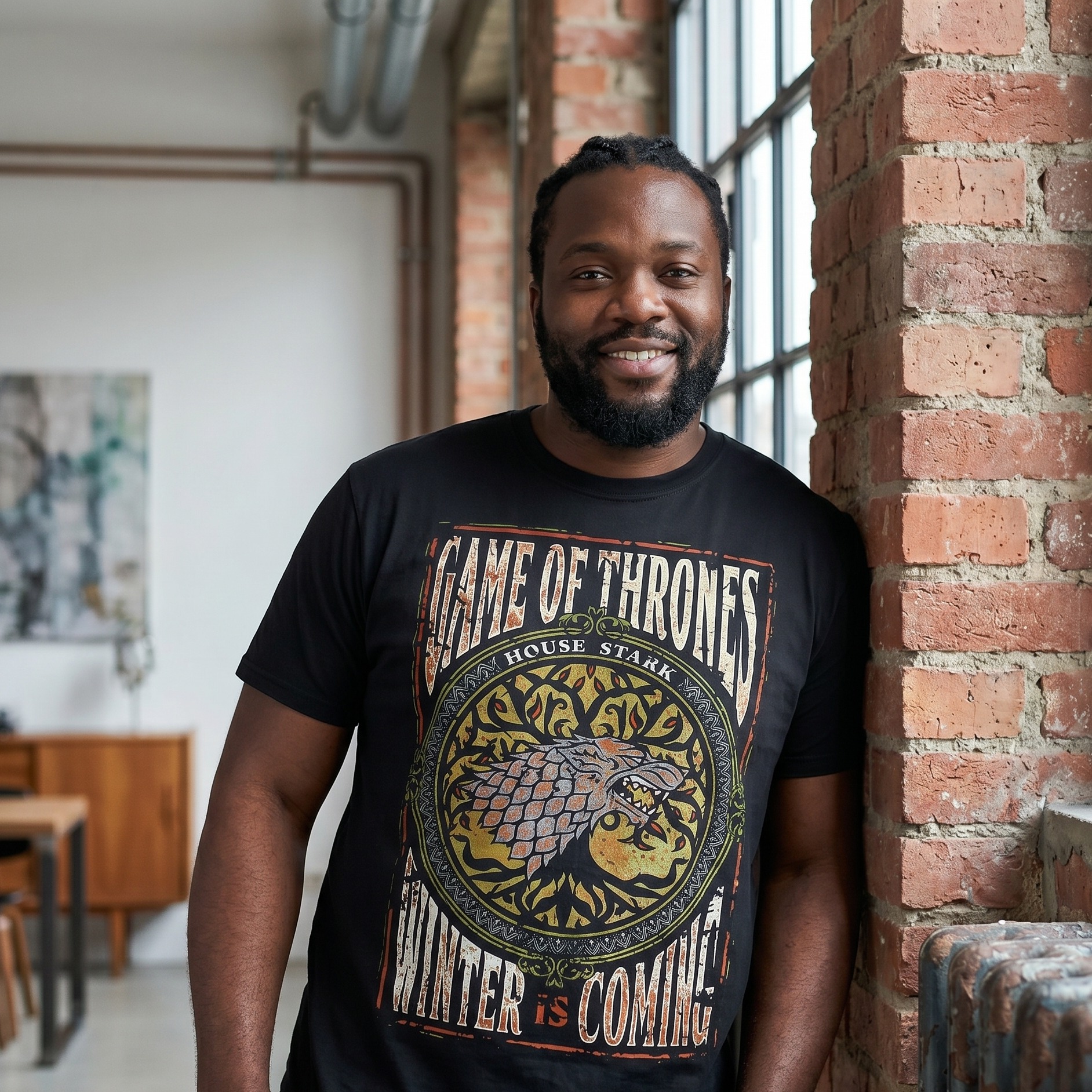 Game of Thrones - Winter is Coming T-Shirt nero