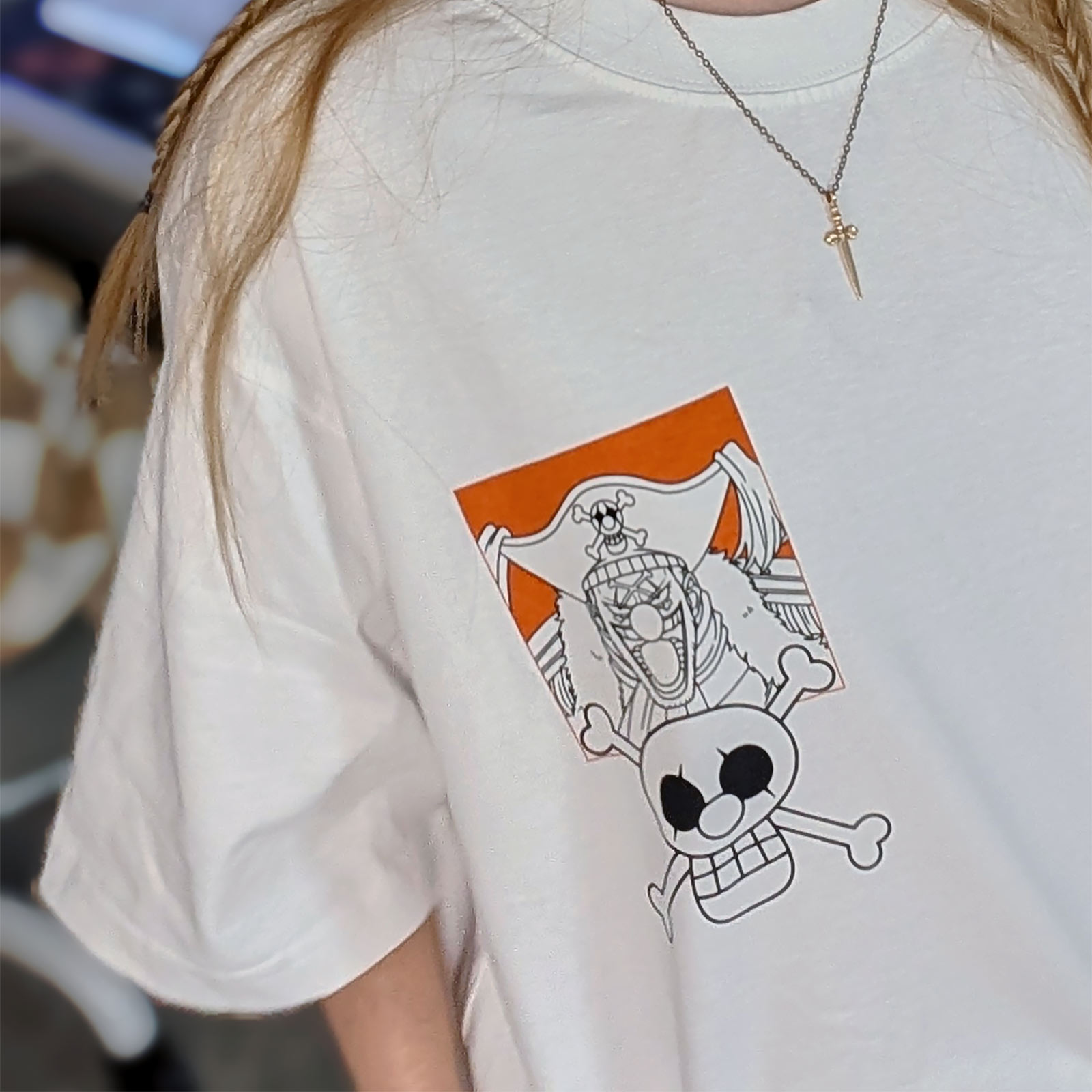 One Piece - Buggy Oversize T-shirt wit