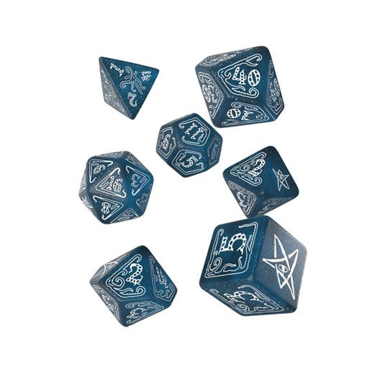 Call of Cthulhu Set de dados Abyssal & White (7)