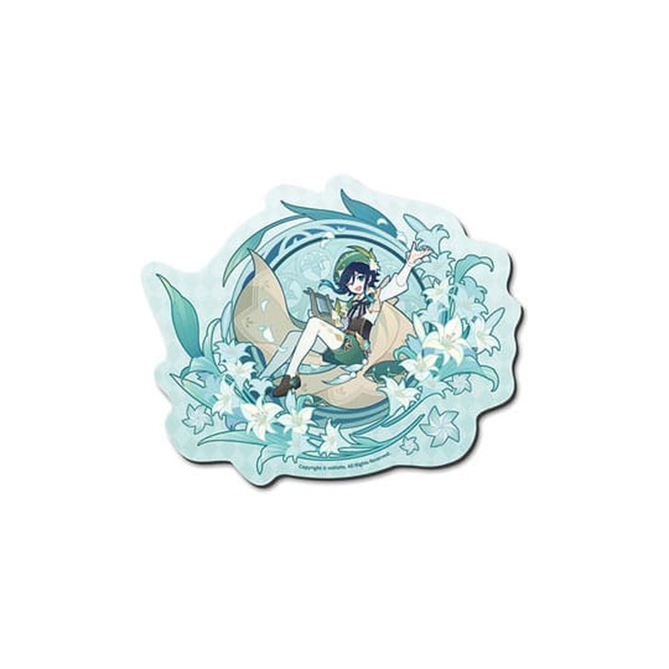 Genshin Impact Venti musmatta Windblume's Breath-serien 25 cm