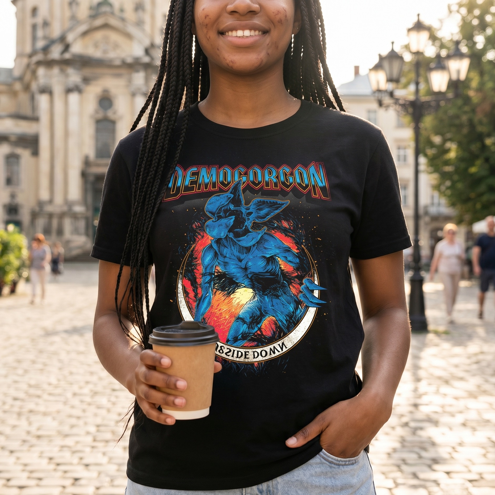Stranger Things - T-shirt Demogorgon