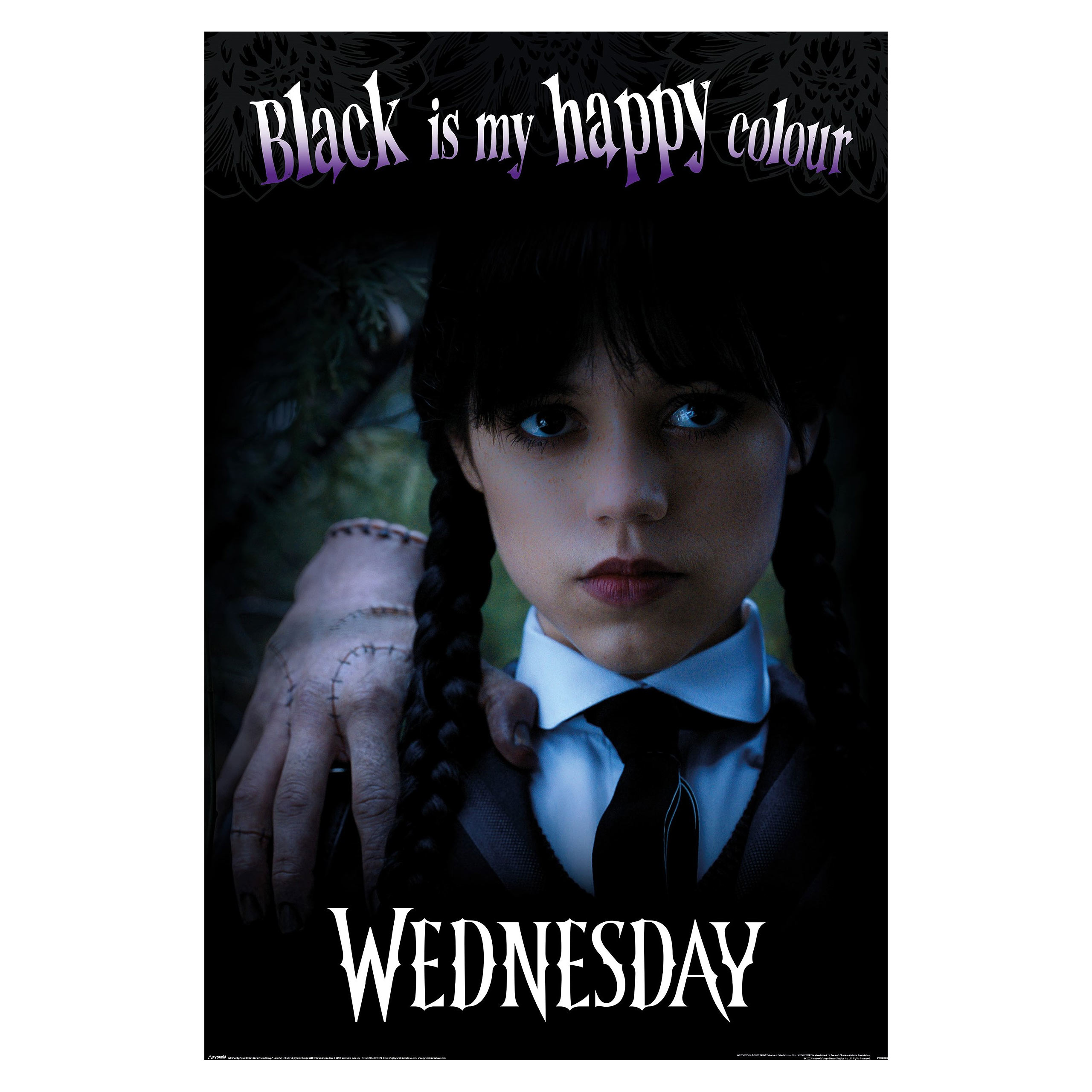 Wednesday - Happy Colour Maxi Poster