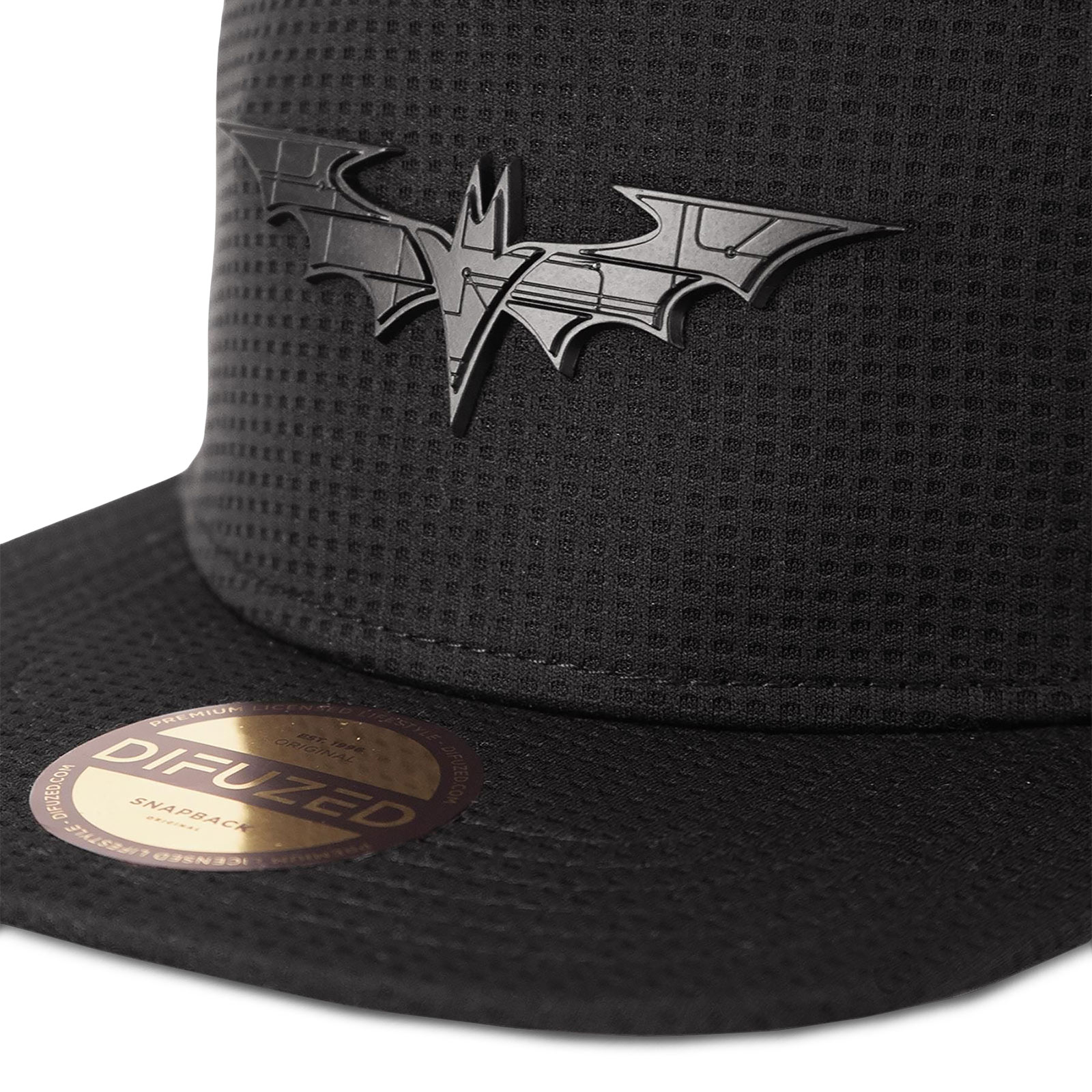The Batman - Casquette Snapback Logo noir