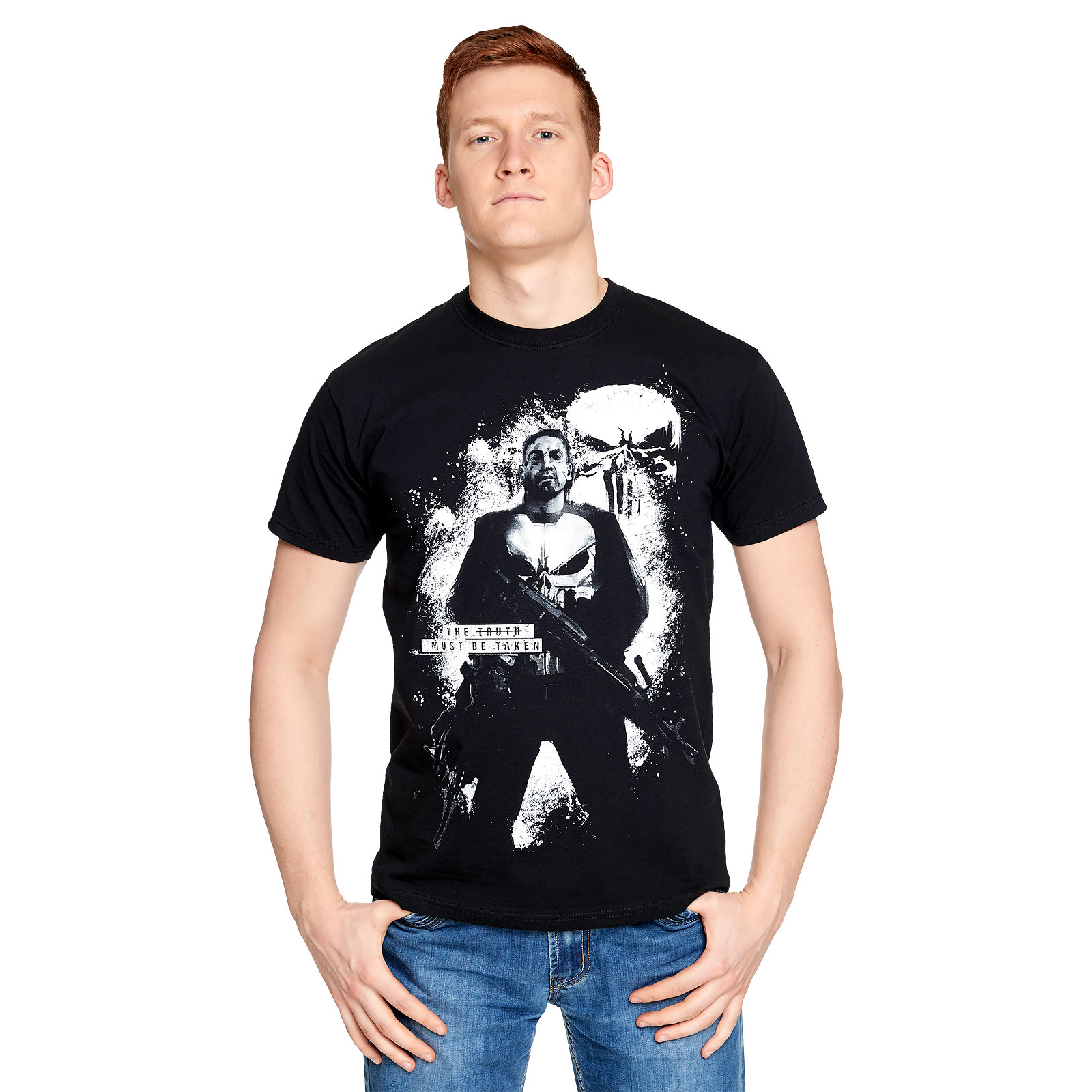 Punisher - The Truth T-Shirt zwart