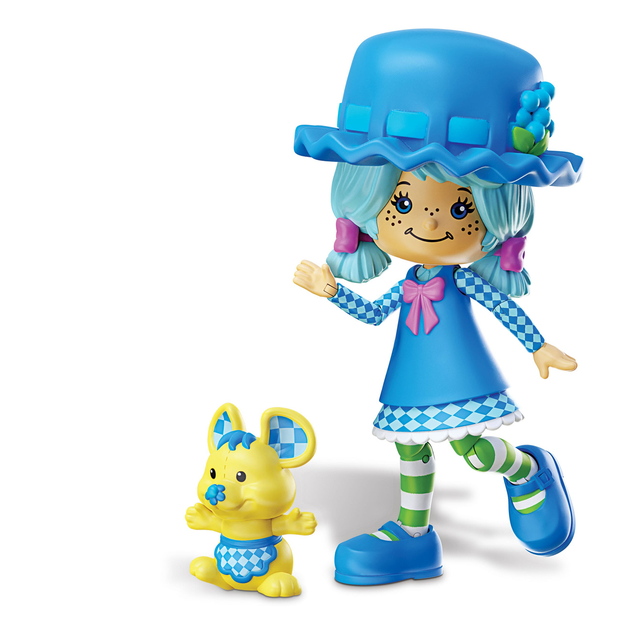 Aardbeienjam Simply actiefiguur Bosbessenmuffin &