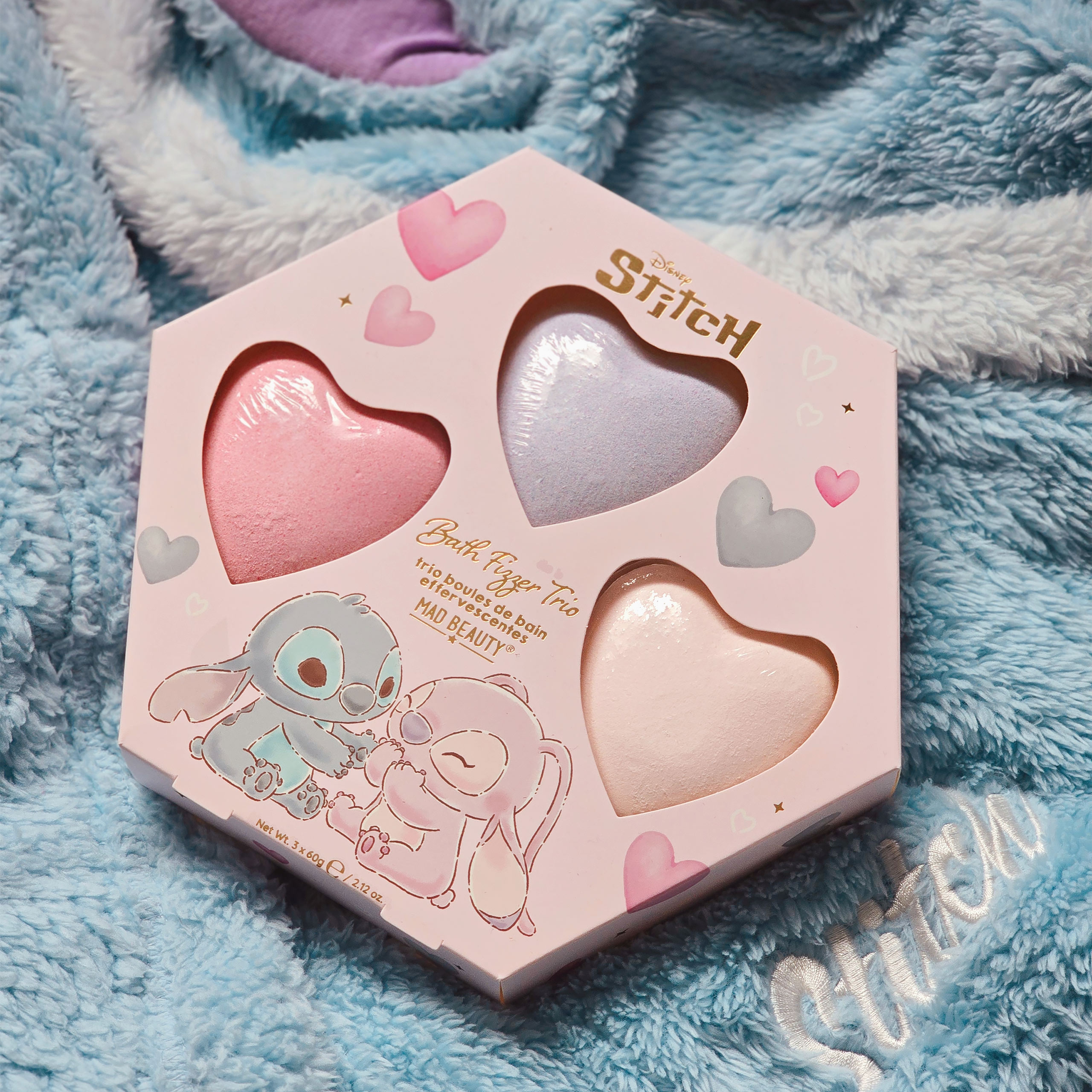 Lilo & Stitch - Angel och Stitch badbomber 3-pack