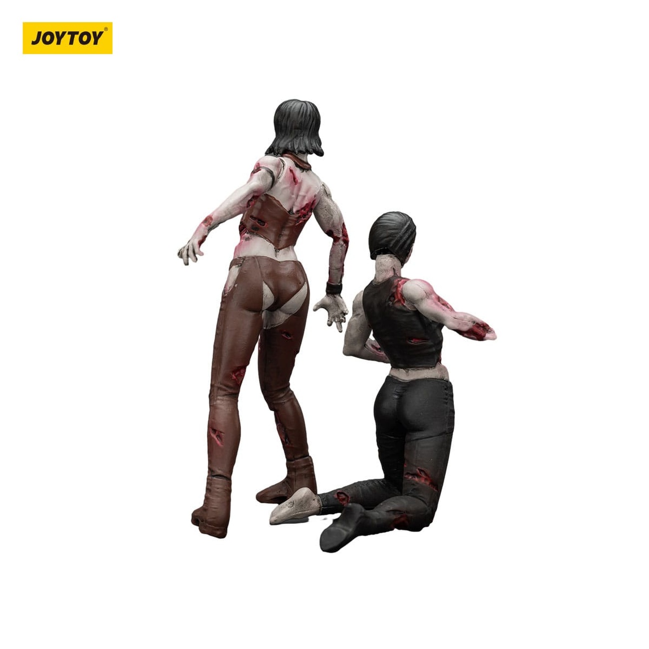 Zombie Dark Source actionfigurer 2-pack Female wrestlers 8 cm