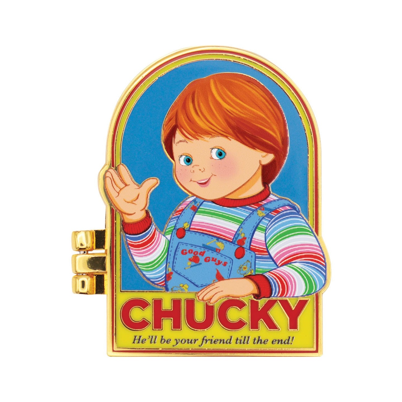 Chucky Ansteck-Pin Chucky Hinged Limited Edition