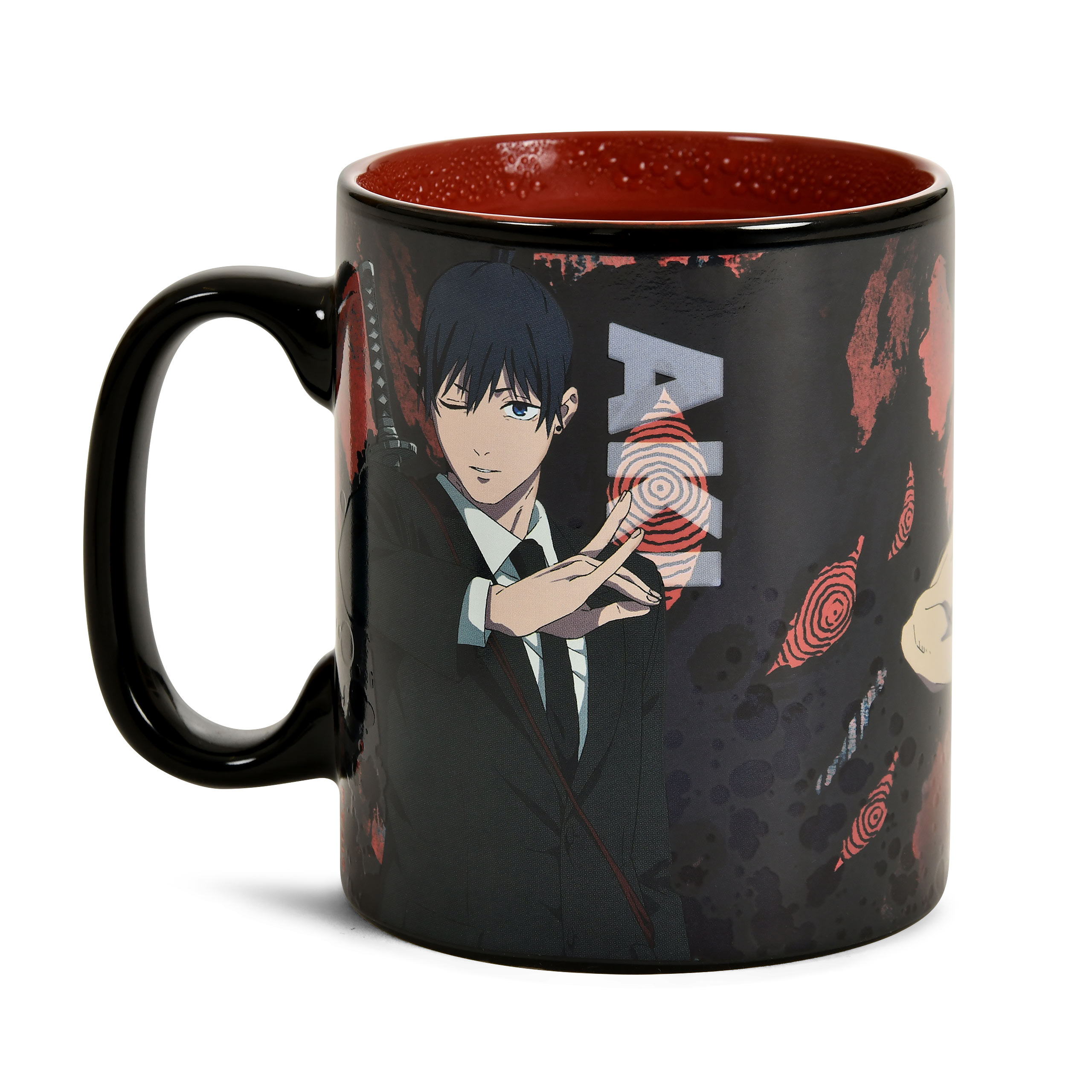 Chainsaw Man - Taza de Efecto Térmico Denji y Aki