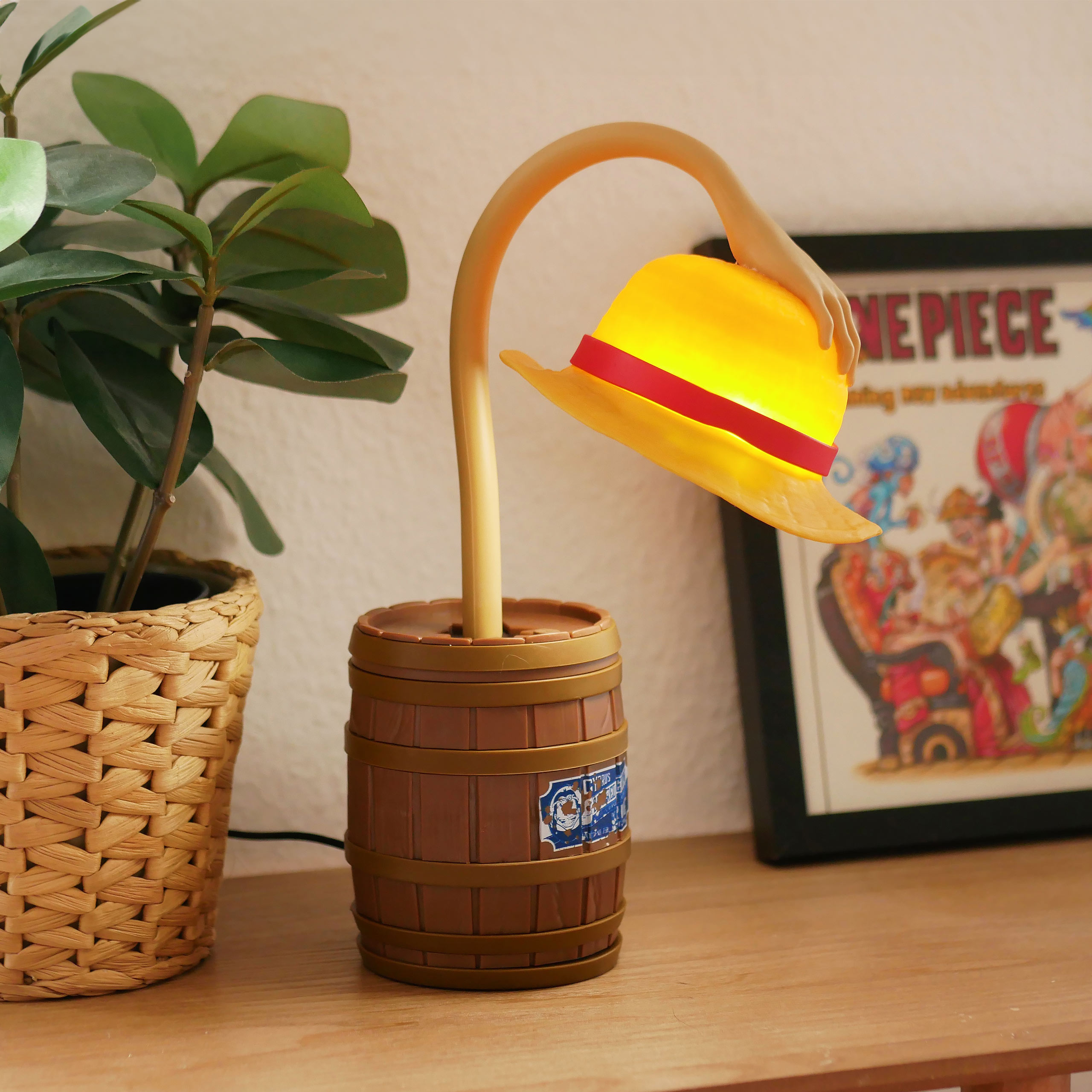 One Piece - Lampada da tavolo Cappello di Paglia