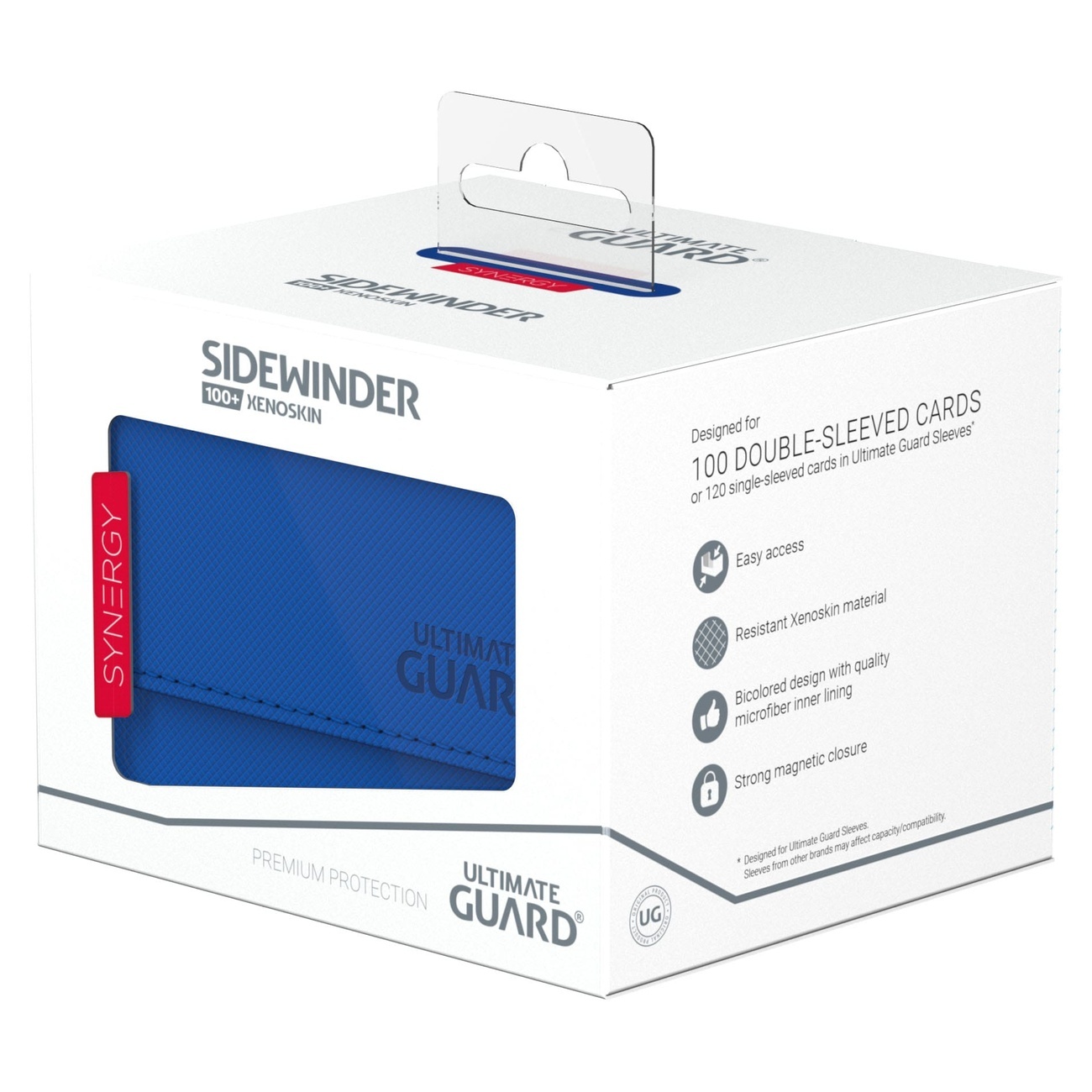 Ultimate Guard Sidewinder 100+ Xenoskin Synergy - Blue/Red