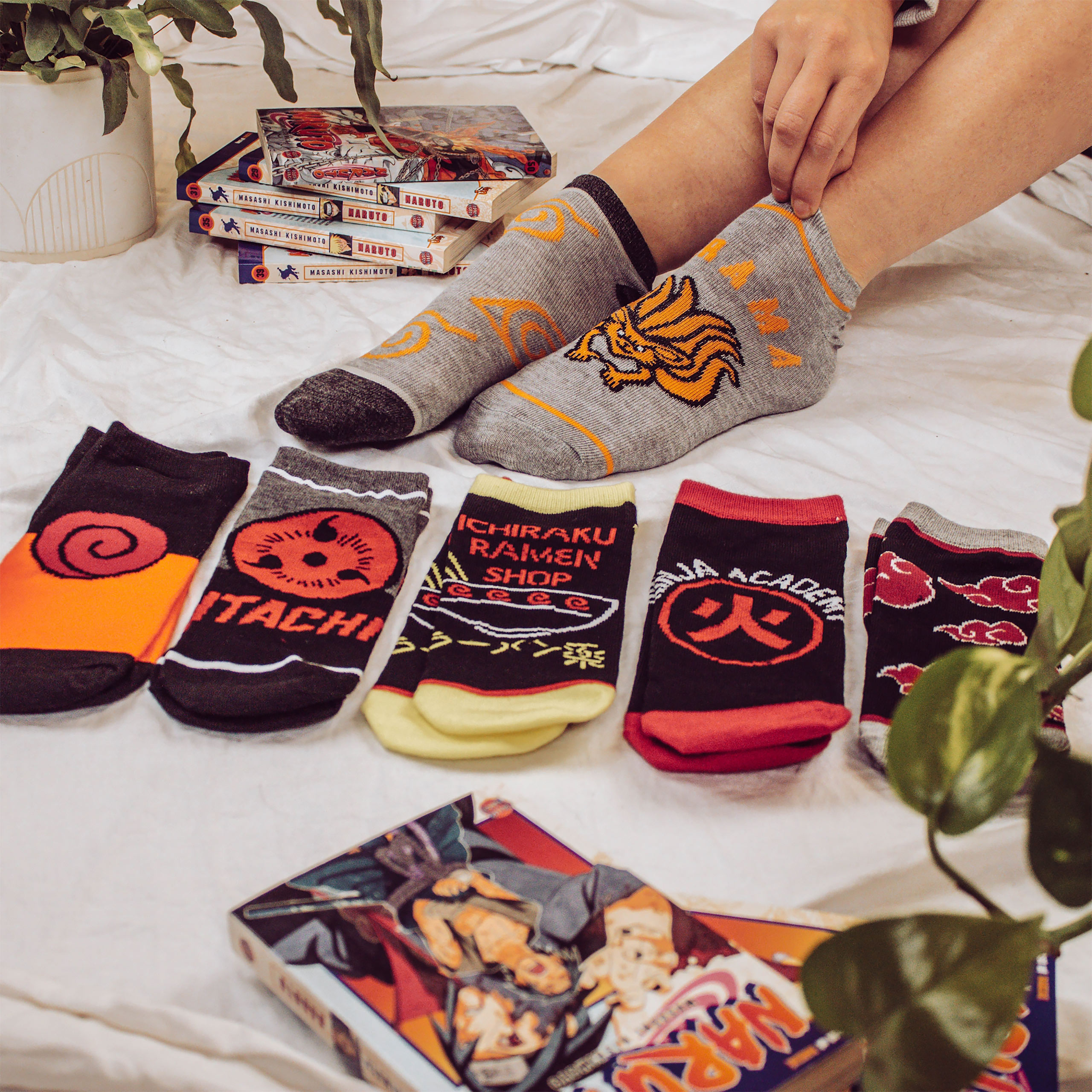 Naruto Shippuden - Icons Socken 7er Set