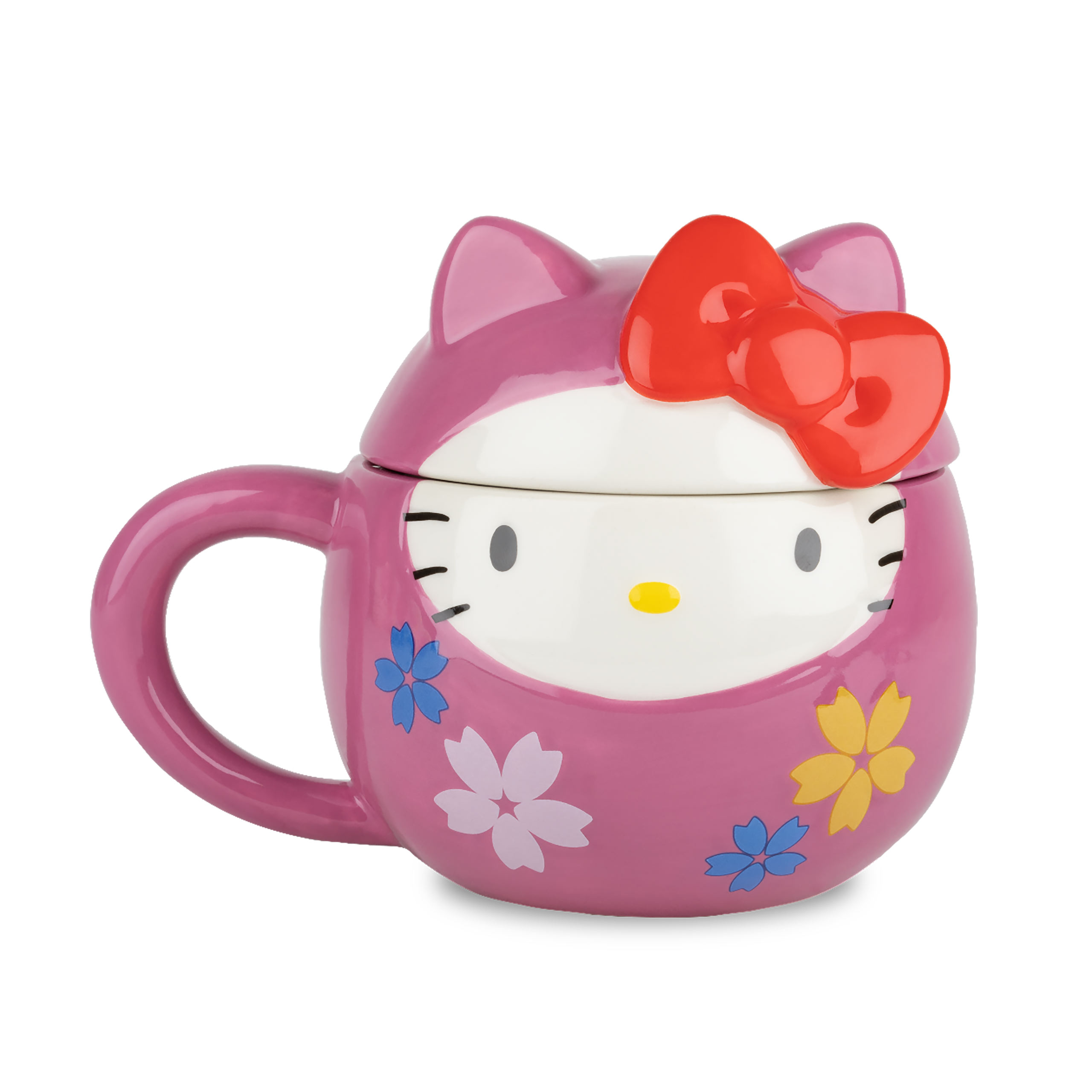 Hello Kitty - Daruma 3D Mug with Lid