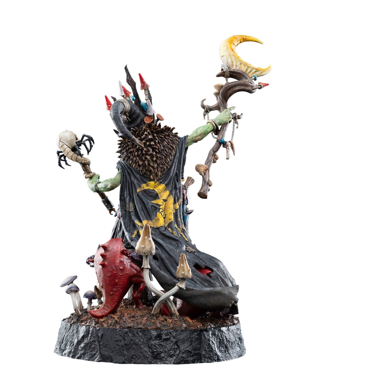 Warhammer: Age of Sigmar Estatua 1/6 Skragrott the Loonking Edición Limitada 41 cm